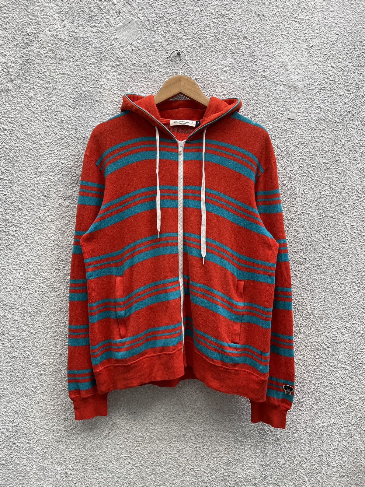 Undercover AW08 Undercoverism Border Sweat Hoodie Size US L / EU 52-54 / 3 - 1 Thumbnail