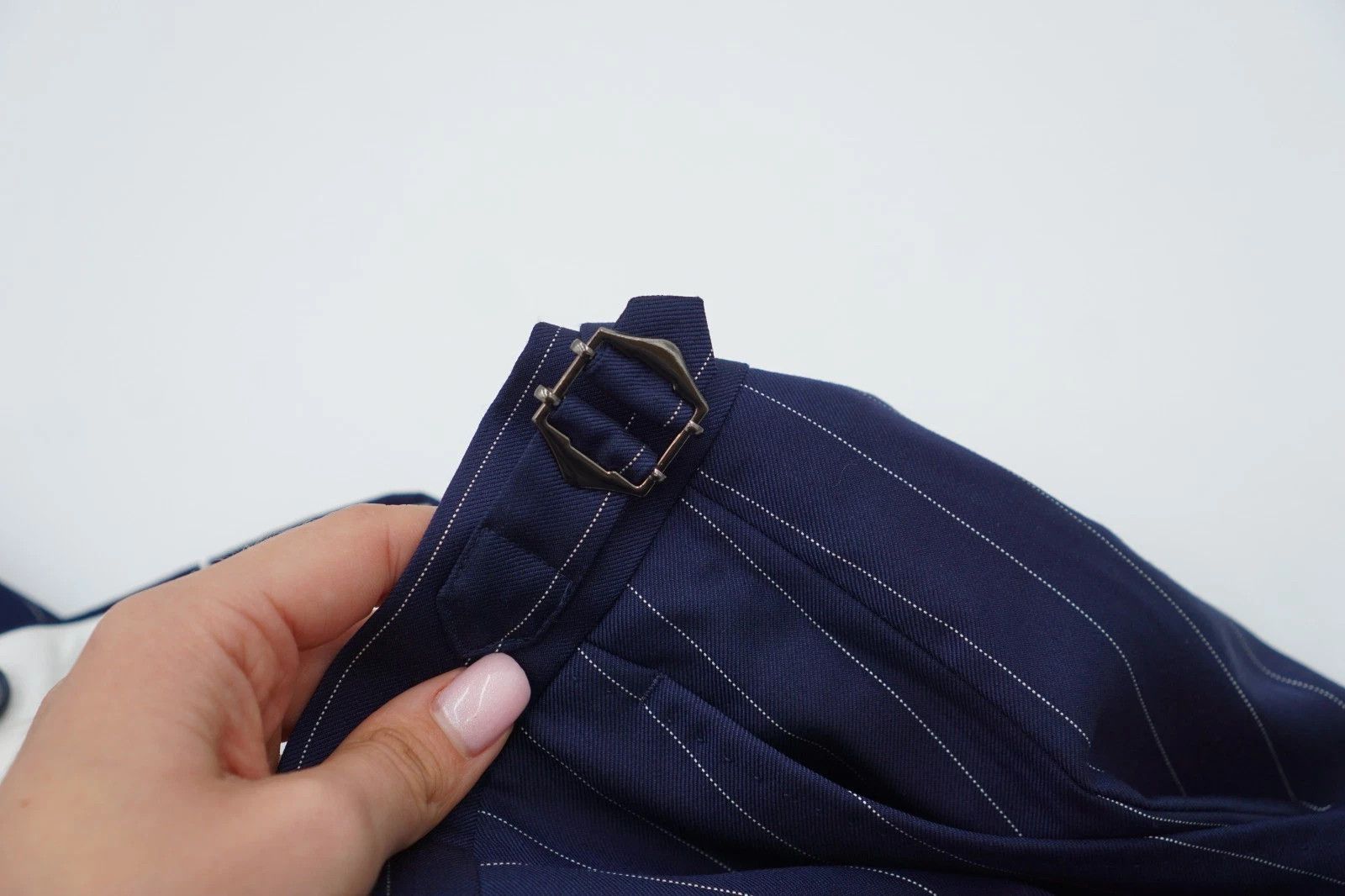Suitsupply Men Suitsupply Pants Navy Blue Wool Brescia Size 29 UK/US48S Size 48S - 4 Thumbnail