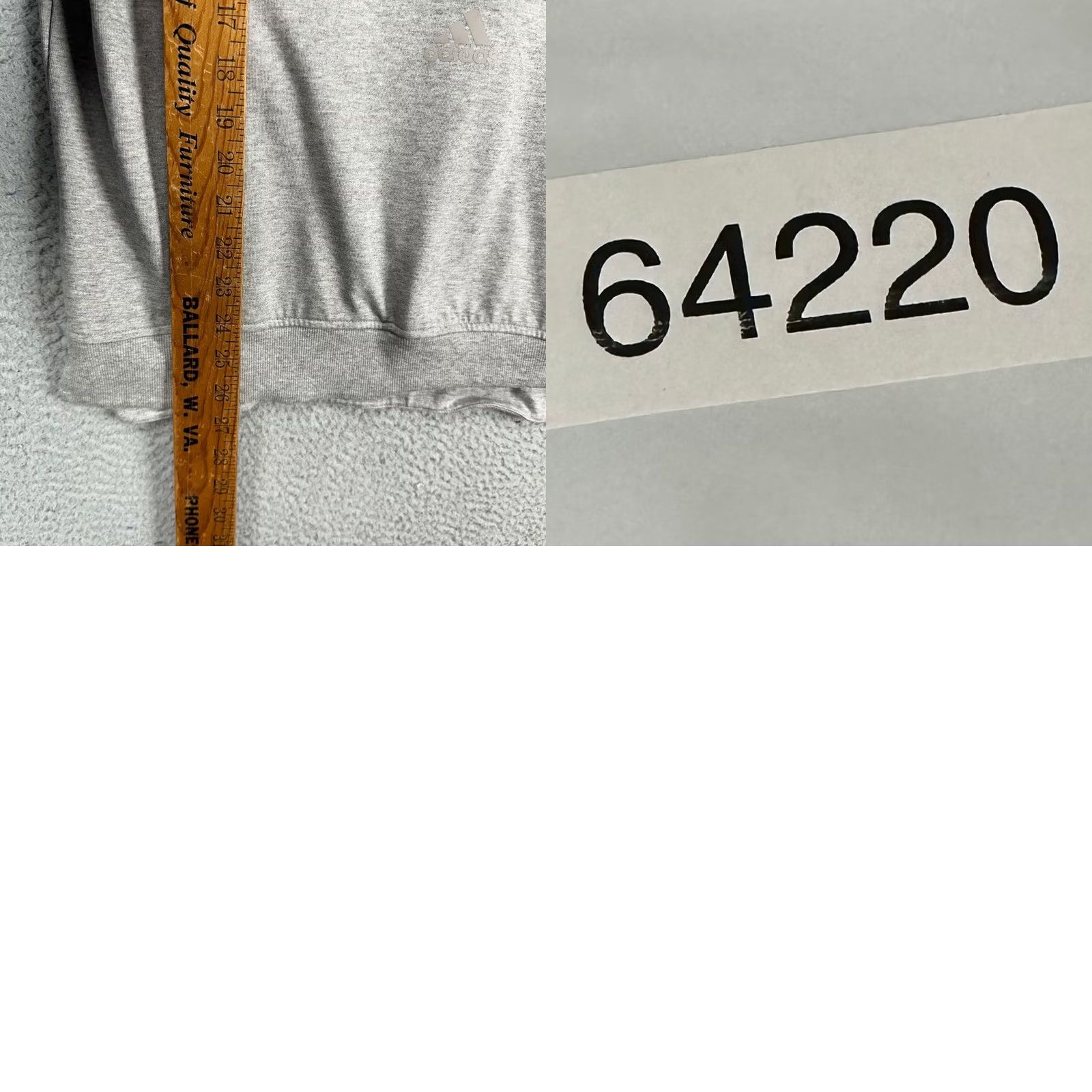 Adidas Adidas Sports Hoodie Sweatshirt Mens Medium Black Gray 3-Striped Pullover Pullover Hoodie Logo Striped Performance Gym Athletic Outdoor Size US M / EU 48-50 / 2 - 8 Thumbnail