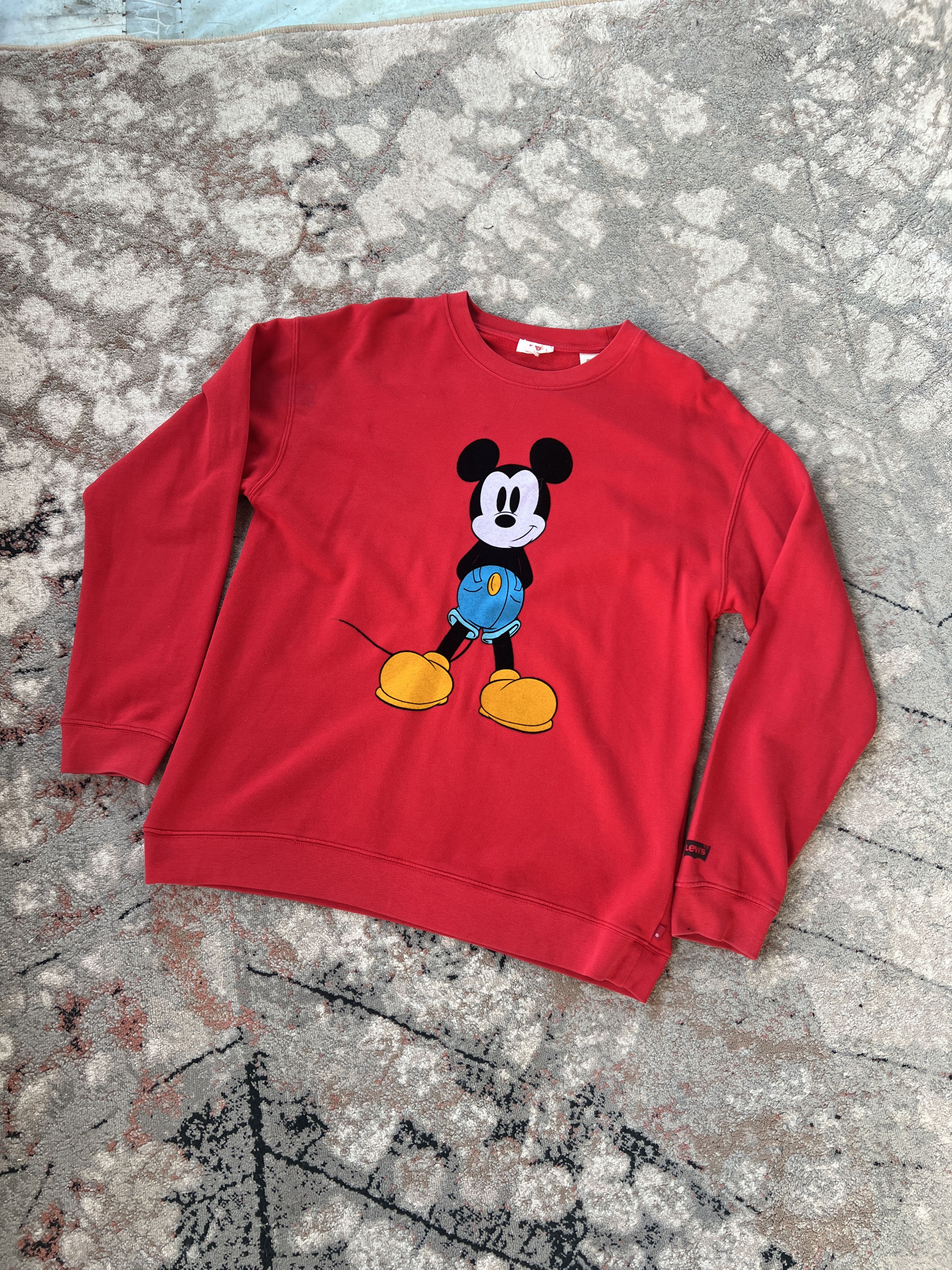 Disney Levi's Disney Mickey Mouse Sweatshirt Size US S / EU 44-46 / 1 - 1 Thumbnail