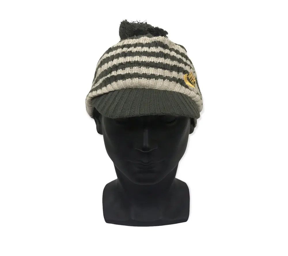 Nike Nike Stripe Design Beanie Hat Size ONE SIZE - 2 Thumbnail