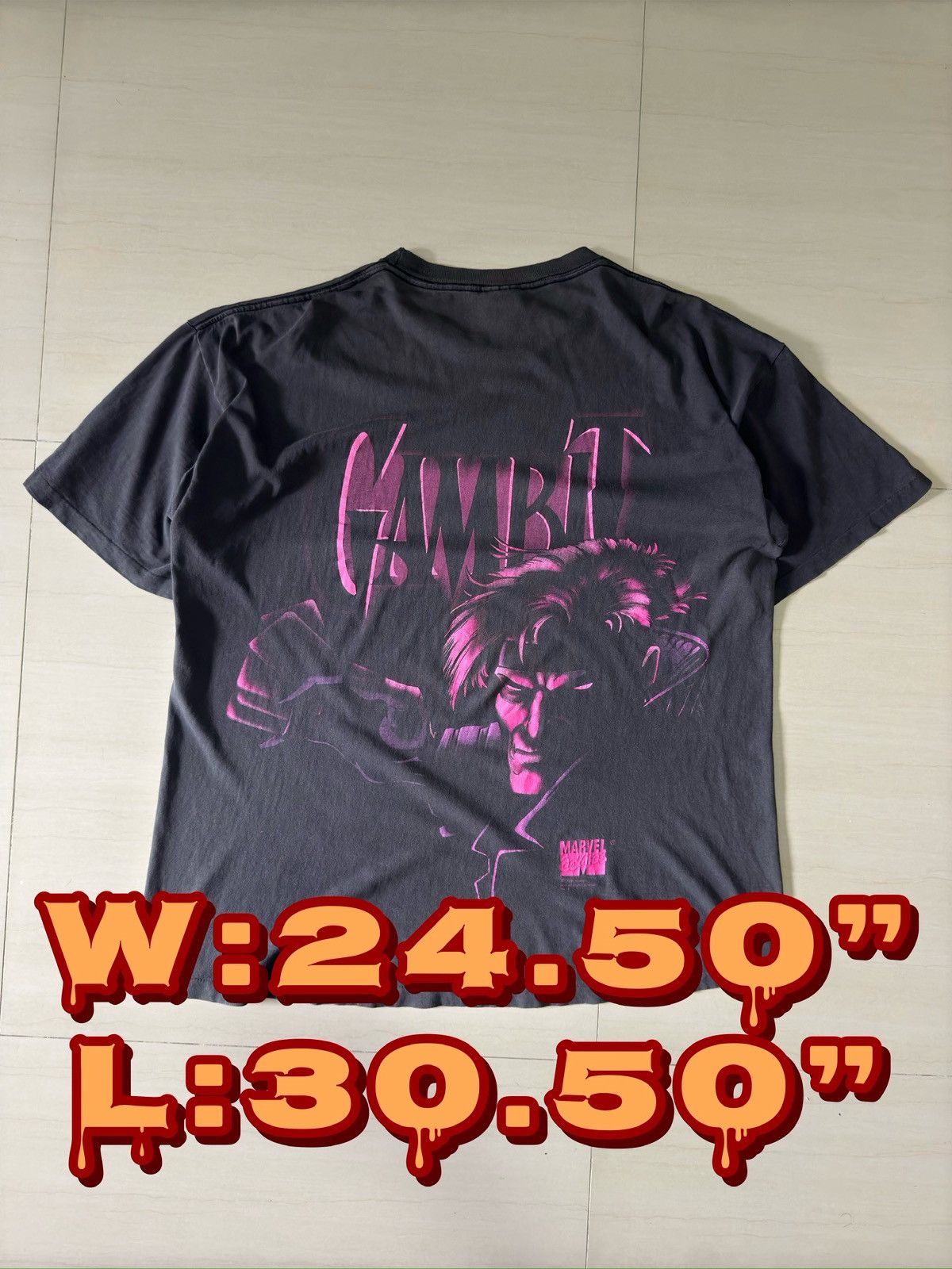 Marvel Comics 1994 Gambit X-Men Marvel American superhero 90s Signal Shirt Size US XL / EU 56 / 4 - 1 Thumbnail