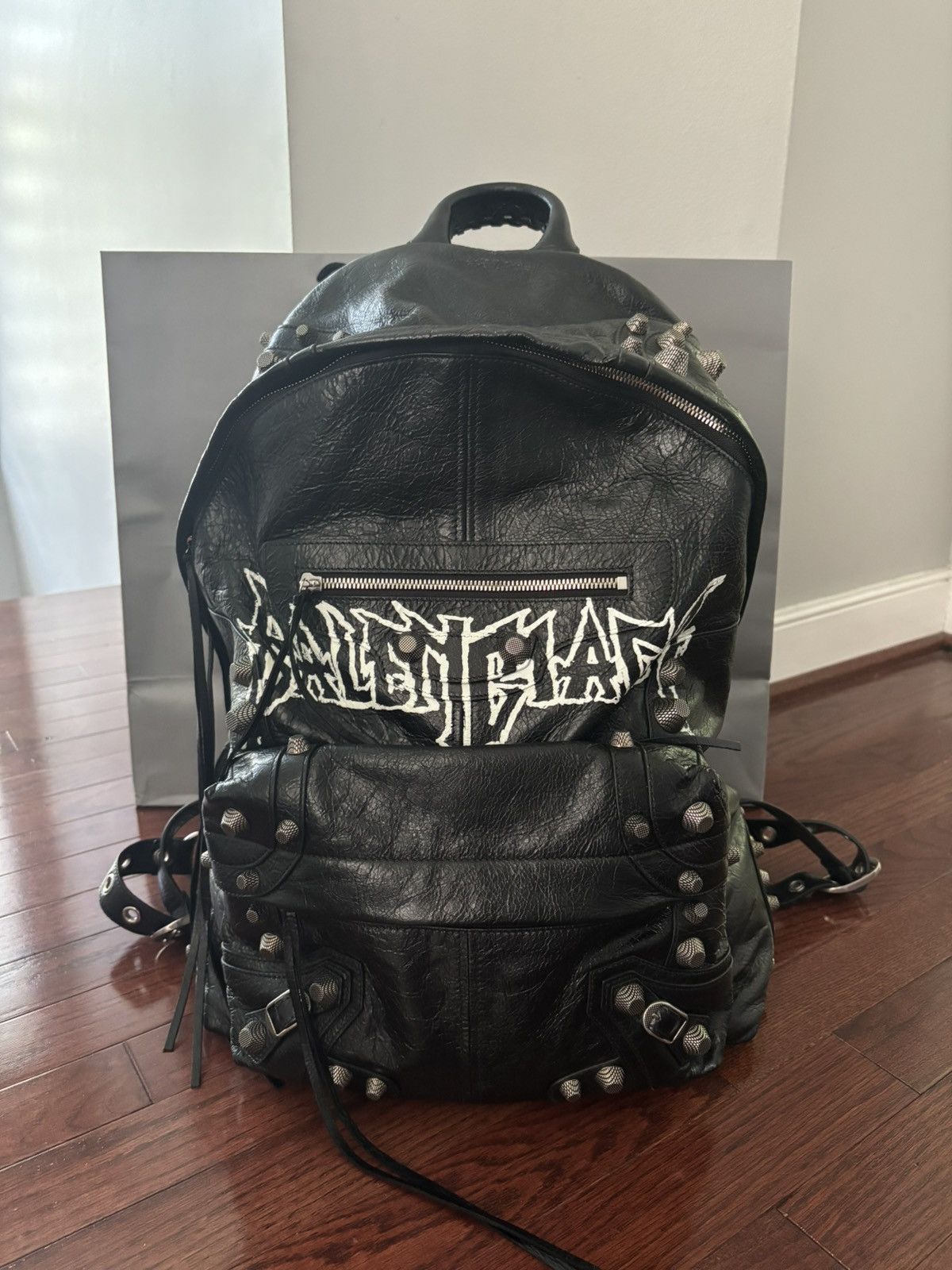 Balenciaga Balenciaga Le Cagole Backpack Diy Metal 'Black' Size ONE SIZE - 1 Thumbnail