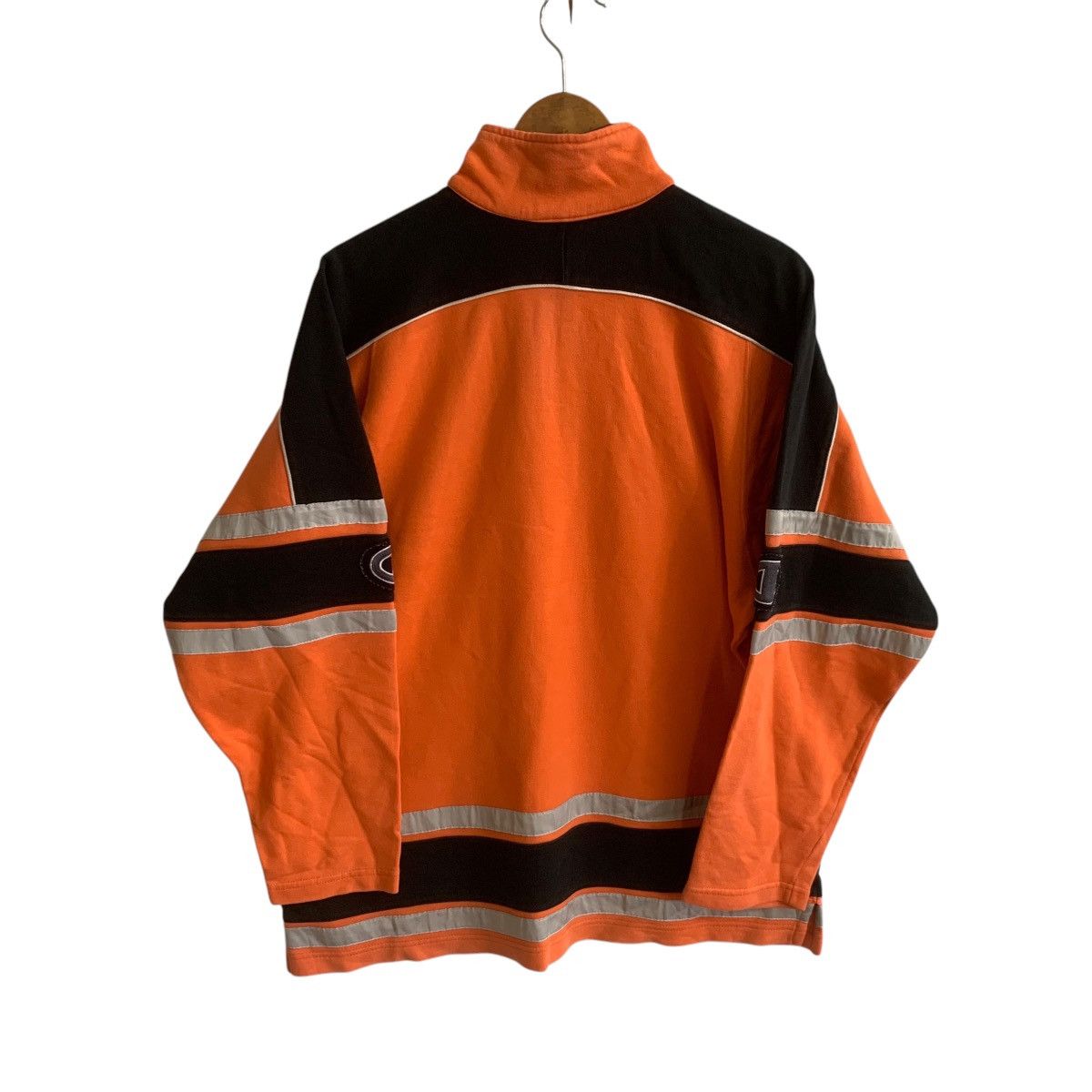 Champion Rare Orange Sweatshirt Jumper Champion Big Logo Large Size US L / EU 52-54 / 3 - 3 Thumbnail