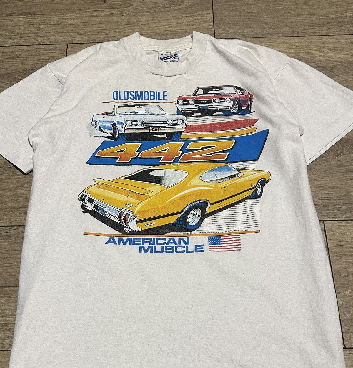 Vintage Vintage racing Oldsmobile 442 Size US M / EU 48-50 / 2 - 2 Thumbnail