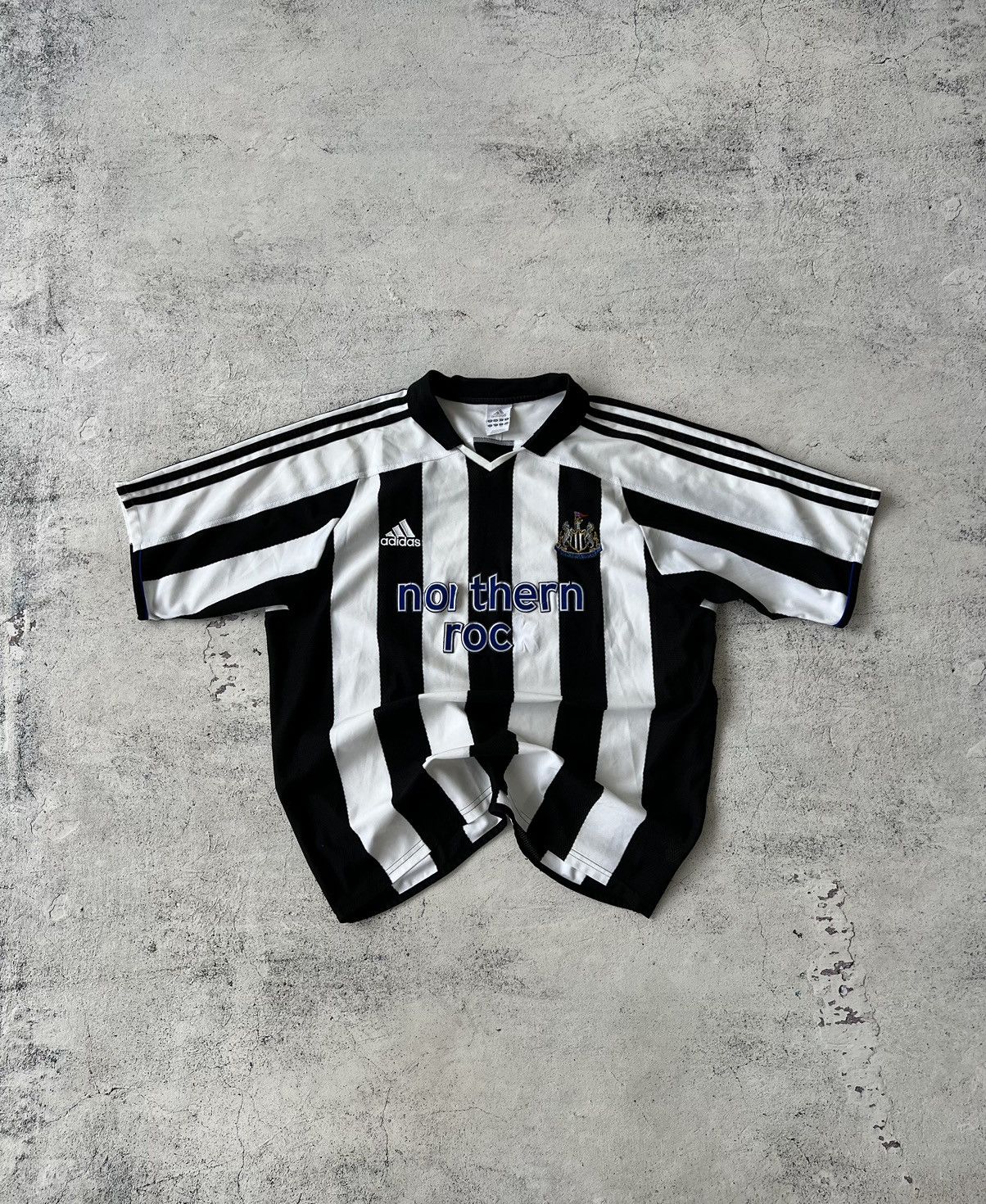 Adidas × Vintage 🩸RARE🩸Adidas Vintage Newcastle United 2003 Home Jersey Size US L / EU 52-54 / 3 - 1 Thumbnail