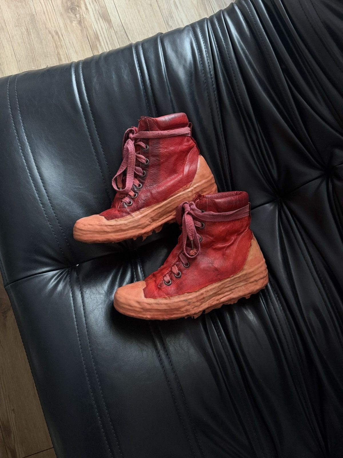 Carol Christian Poell Carol Christian Poell Drip Rubber Sneaker Size US 8 / EU 41 - 2 Thumbnail