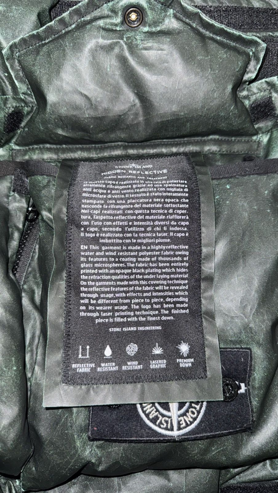 Stone Island Stone Island Hidden Reflective Vest Size US L / EU 52-54 / 3 - 3 Thumbnail