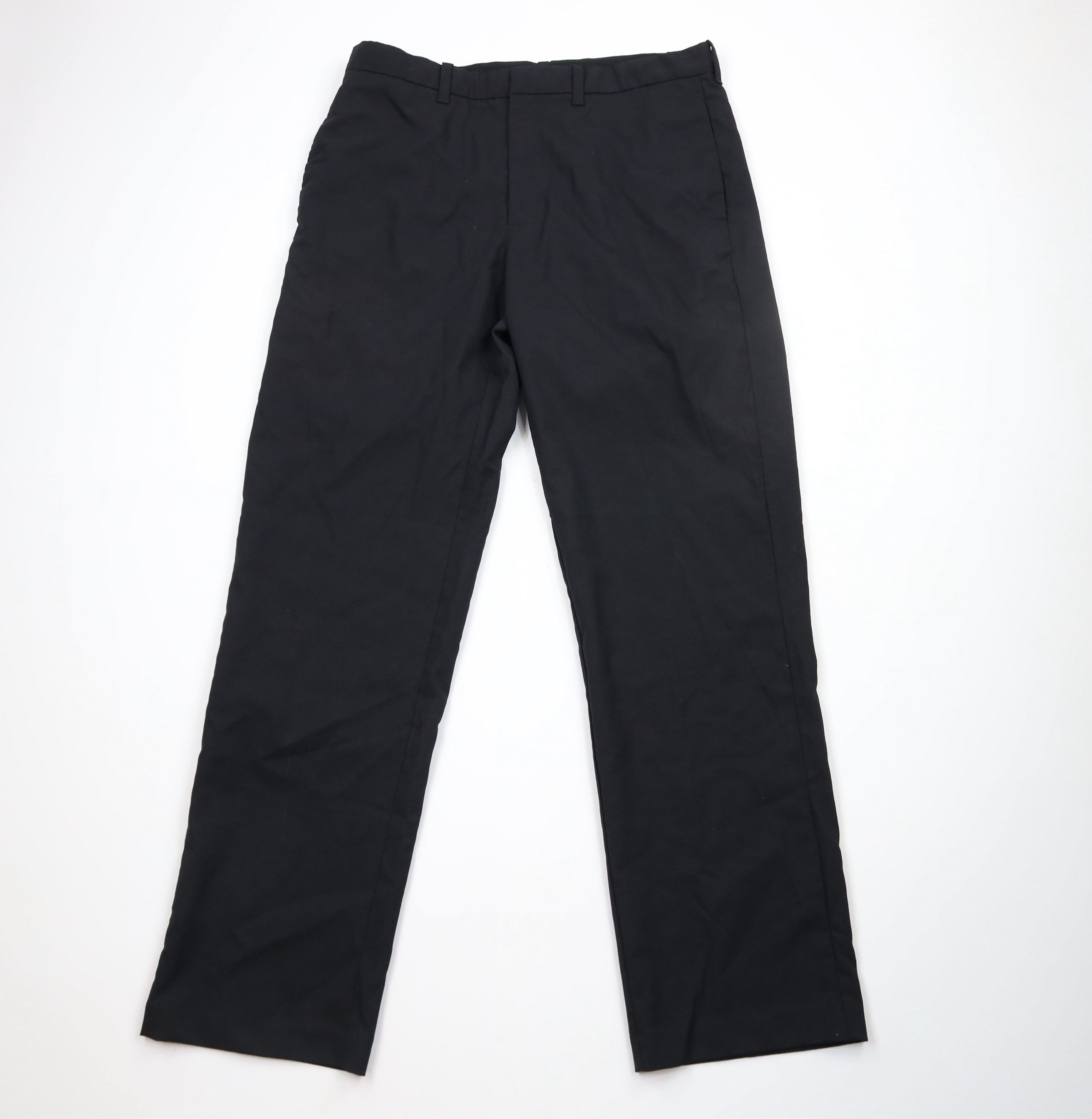 Gap × Vintage Vintage Y2K Gap Wool Stretch Wide Leg Chino Pants Black Size US 36 / EU 52 - 1 Thumbnail