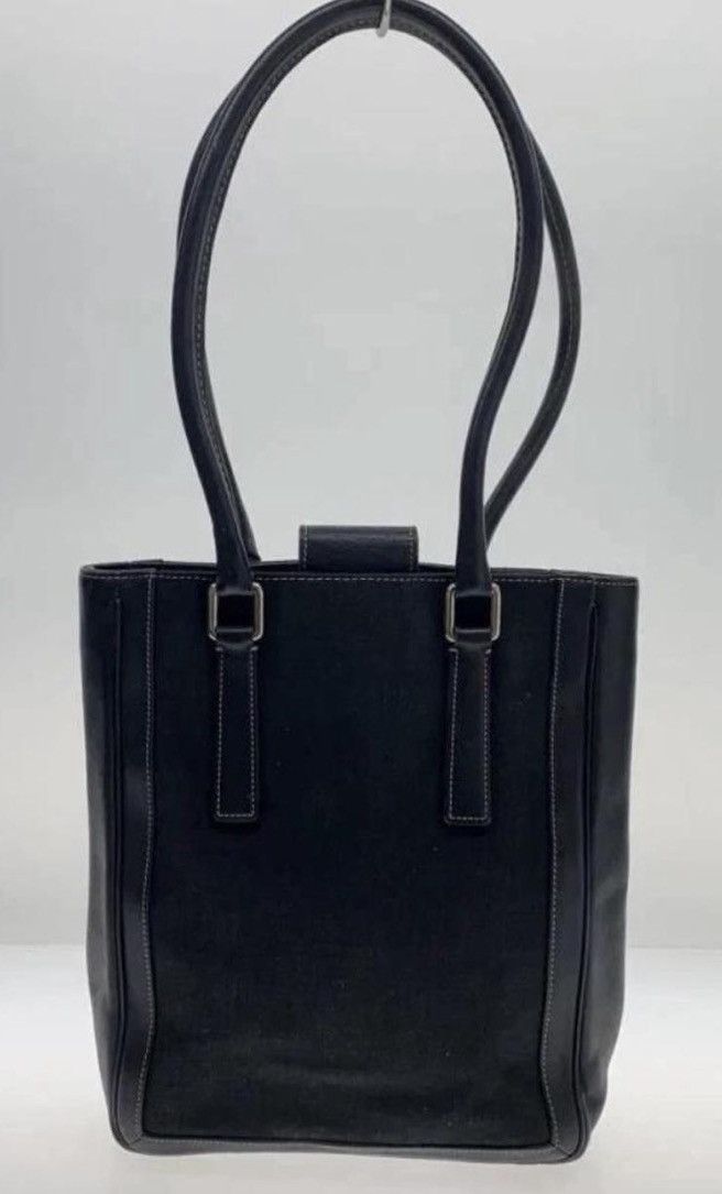 Coach Coach leather women’s black bag with 2 straps NWOT vintage Size ONE SIZE - 2 Thumbnail