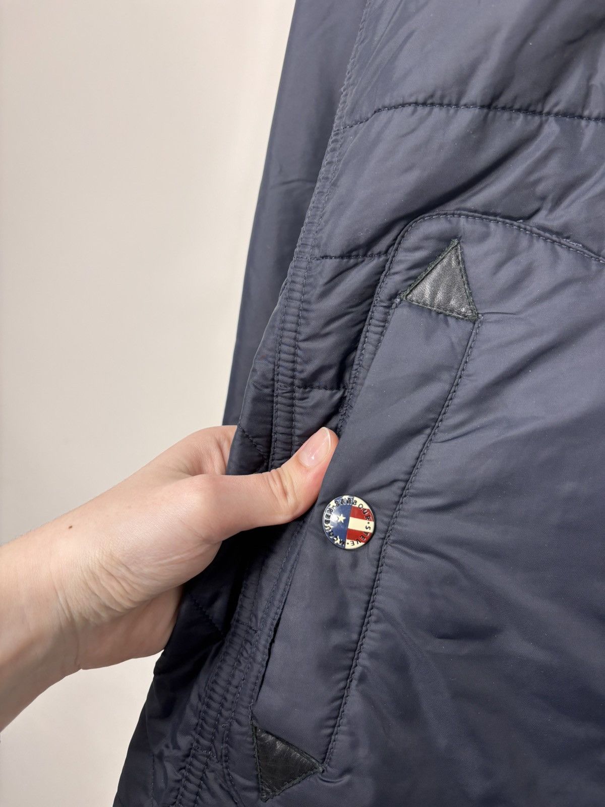 Barbour Barbour Steve McQueen Men’s Navy Blue Quilted Jacket Size US S / EU 44-46 / 1 - 7 Thumbnail