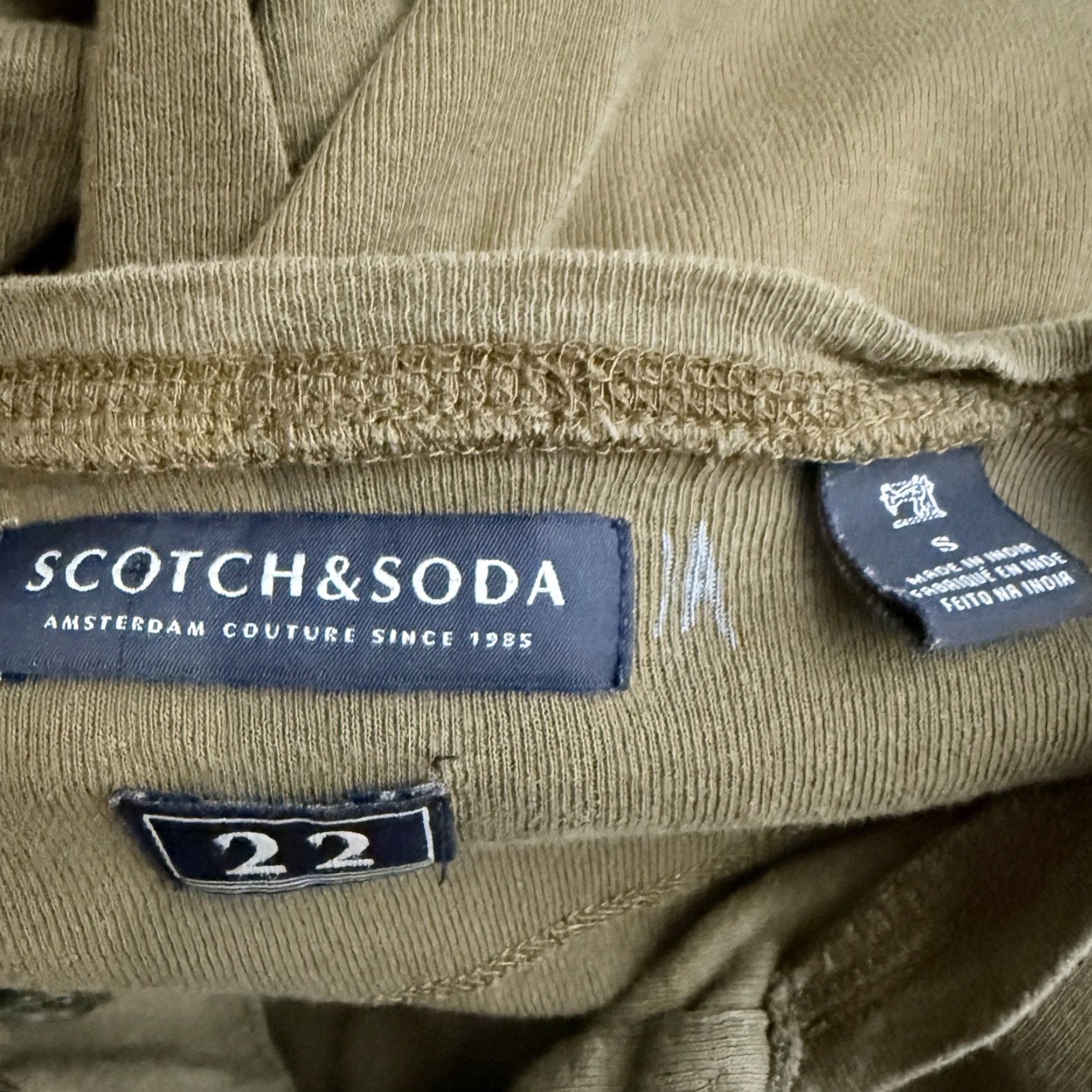 Scotch & Soda SCOTCH & SODA Shirt Long Sleeve Henley Style Mens Size S Brown Button-Up Classic Casual Shirt Mens S Brown Henley Shirt Size US S / EU 44-46 / 1 - 4 Thumbnail