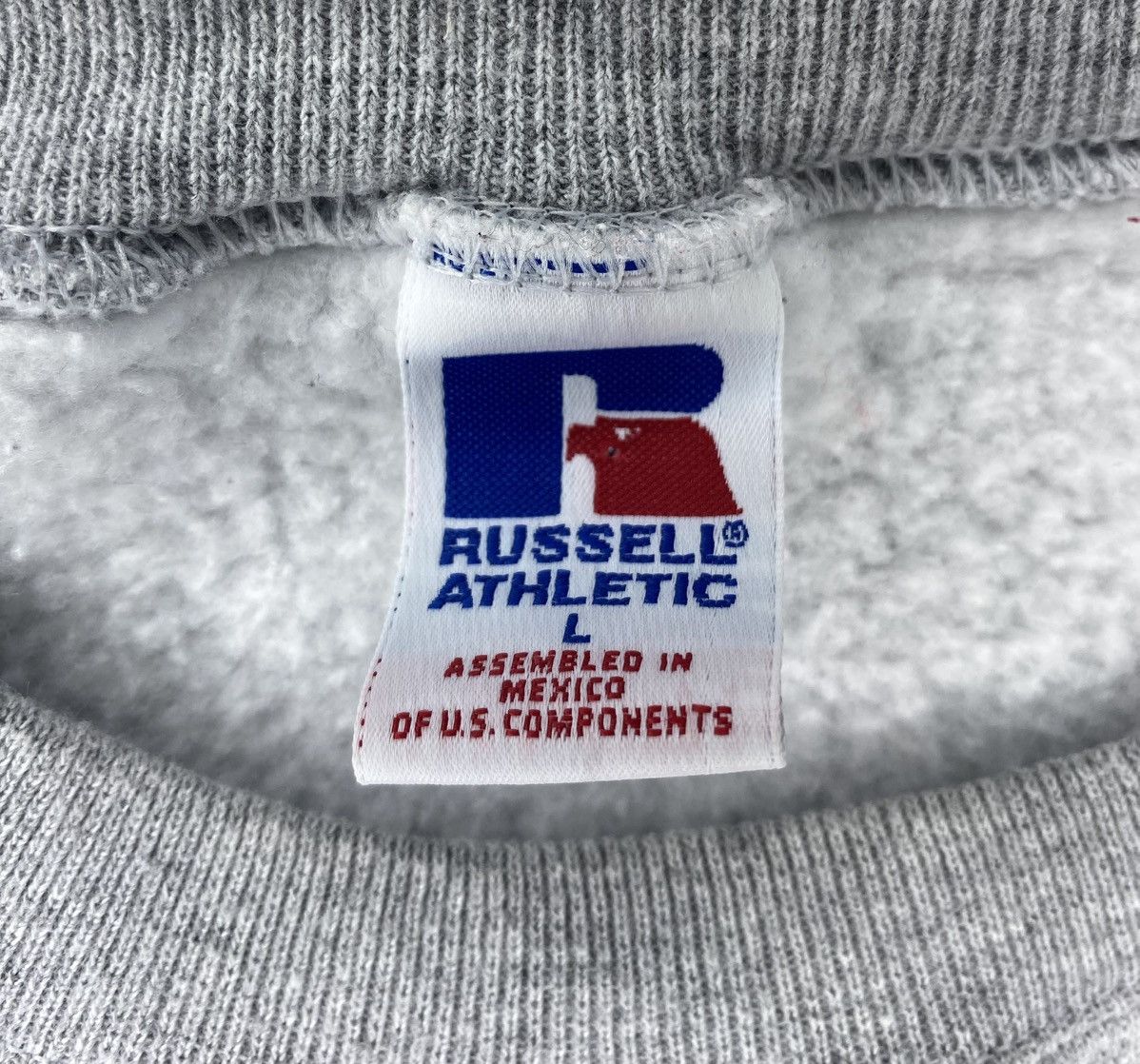 Russell Athletic Russell Athletic Sweatshirt Mens L Gray Crewneck Hem Tag Size US L / EU 52-54 / 3 - 3 Thumbnail