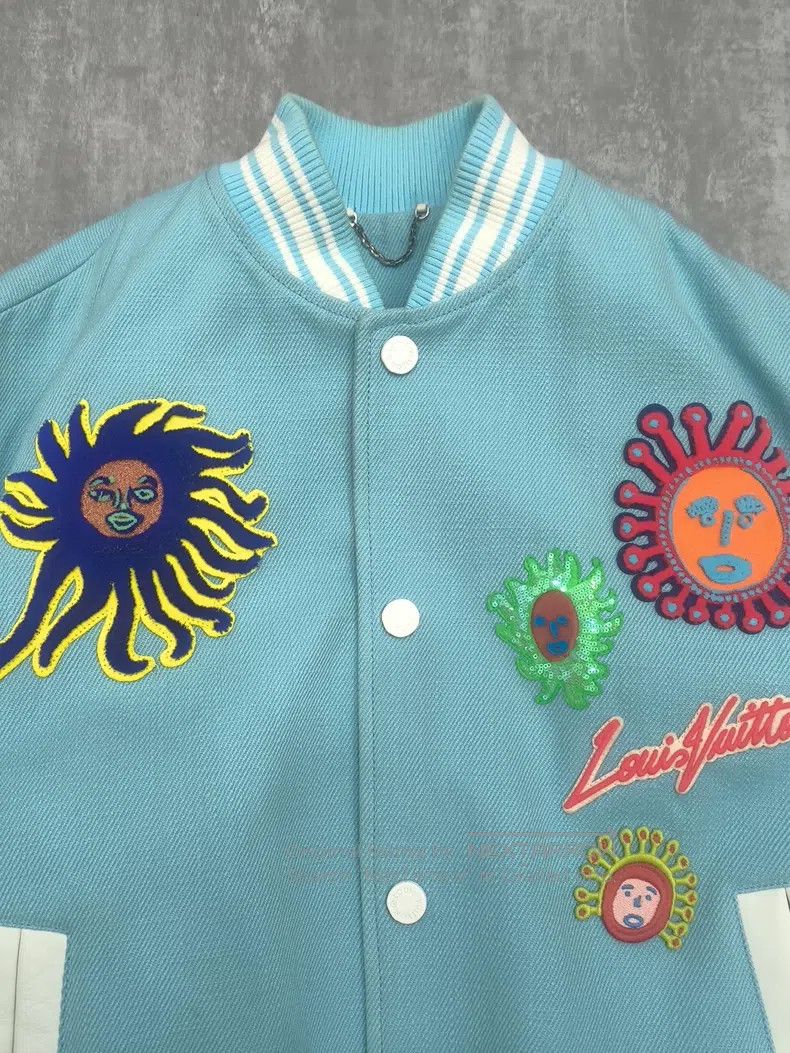 Louis Vuitton Louis Vuitton Yayoi Kusama Signature Baseball Jacket Size US M / EU 48-50 / 2 - 3 Thumbnail