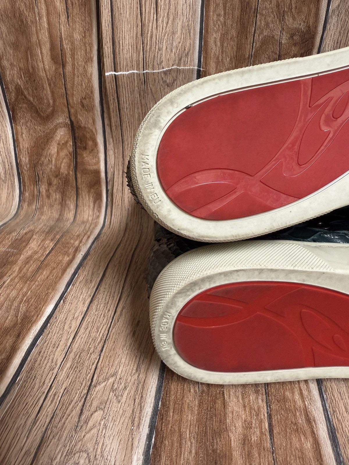 Christian Louboutin 🕷️🔋Louis python sneaker Size US 13 / EU 46 - 18 Thumbnail