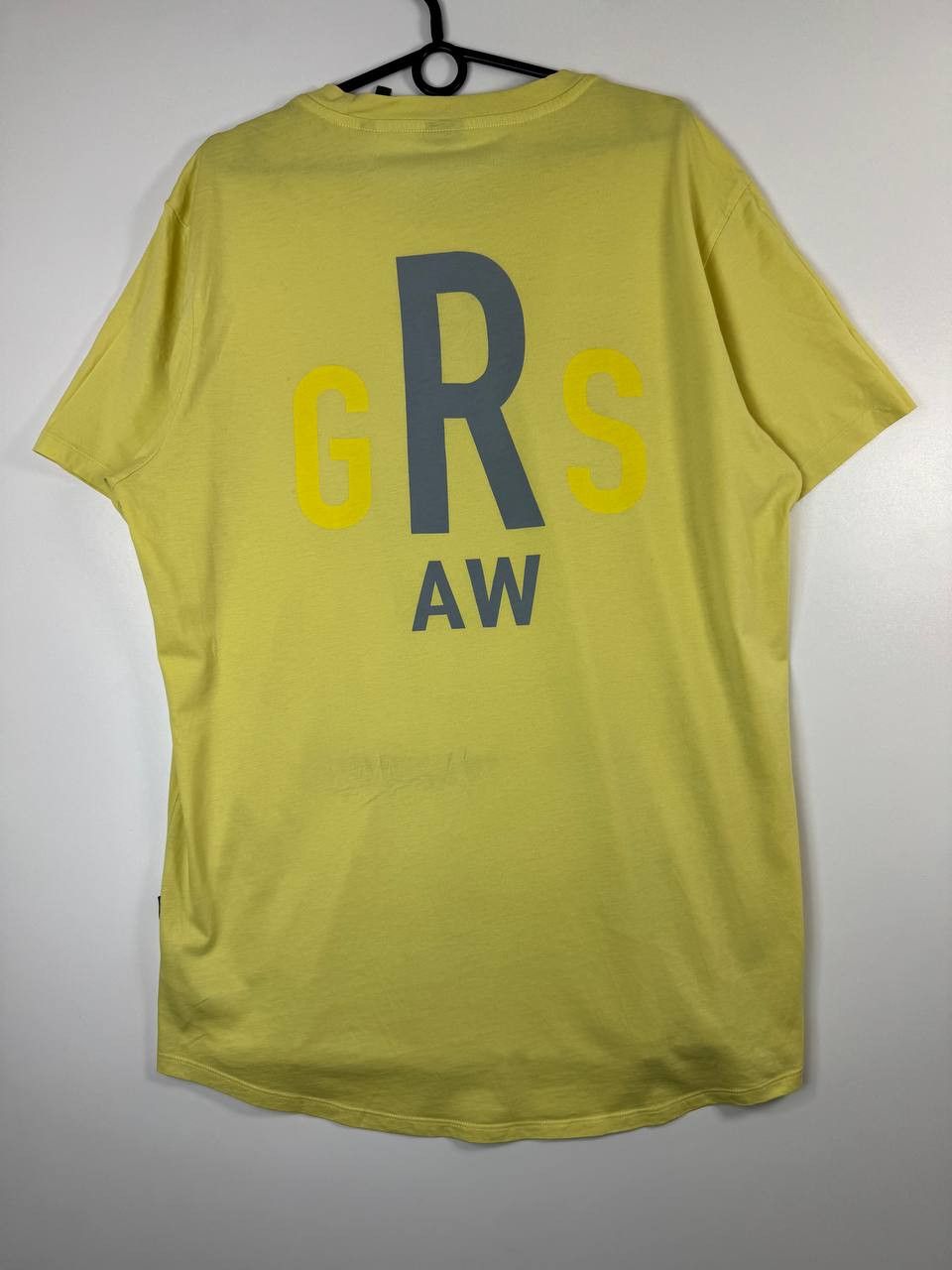 G-Star G-Star Raw Graphic T-Shirt Yellow Men Size XL Size US XL / EU 56 / 4 - 11 Thumbnail