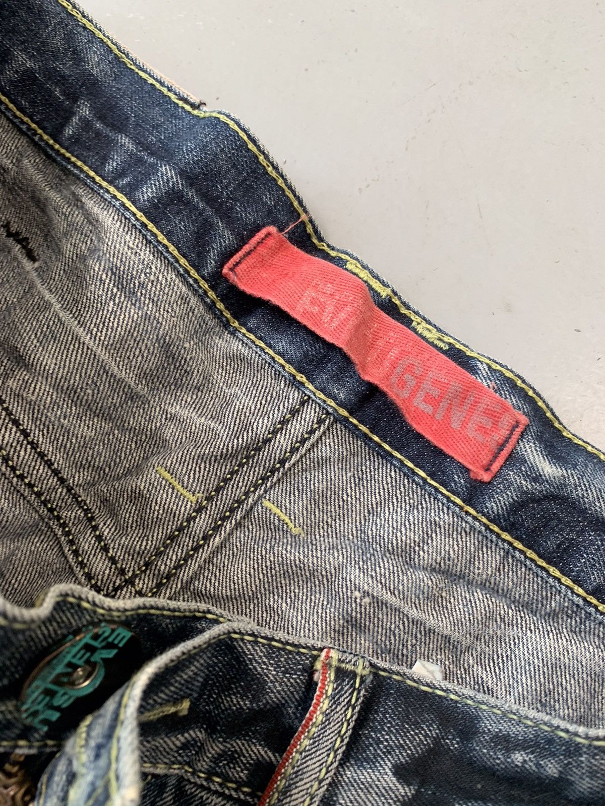 Japanese Brand Vintage Evisu inspired emboridered denim Size US 32 / EU 48 - 6 Thumbnail