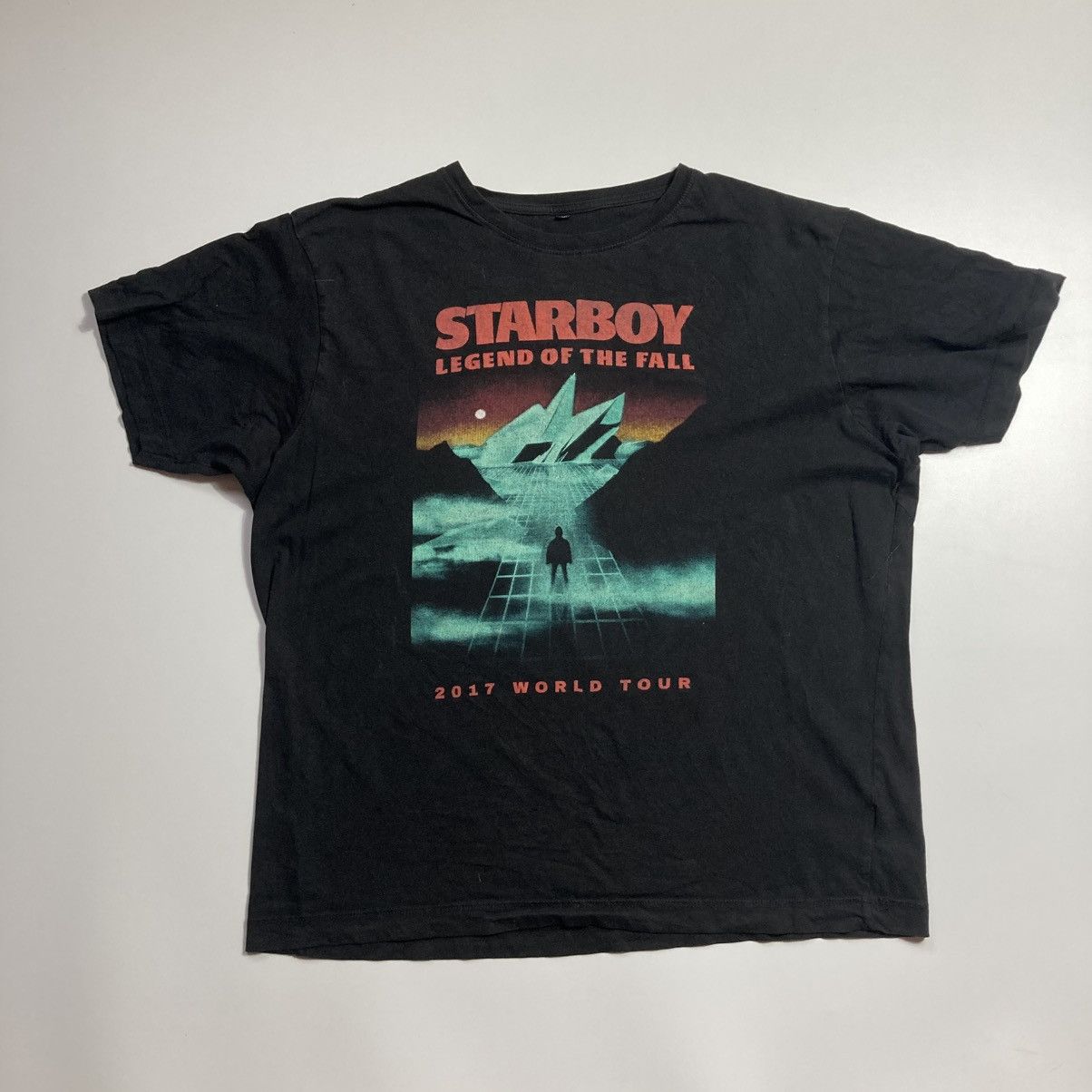 Rap Tees the weeknd starboy legend of the fall xo rap tour tee Size US XXL / EU 58 / 5 - 1 Thumbnail