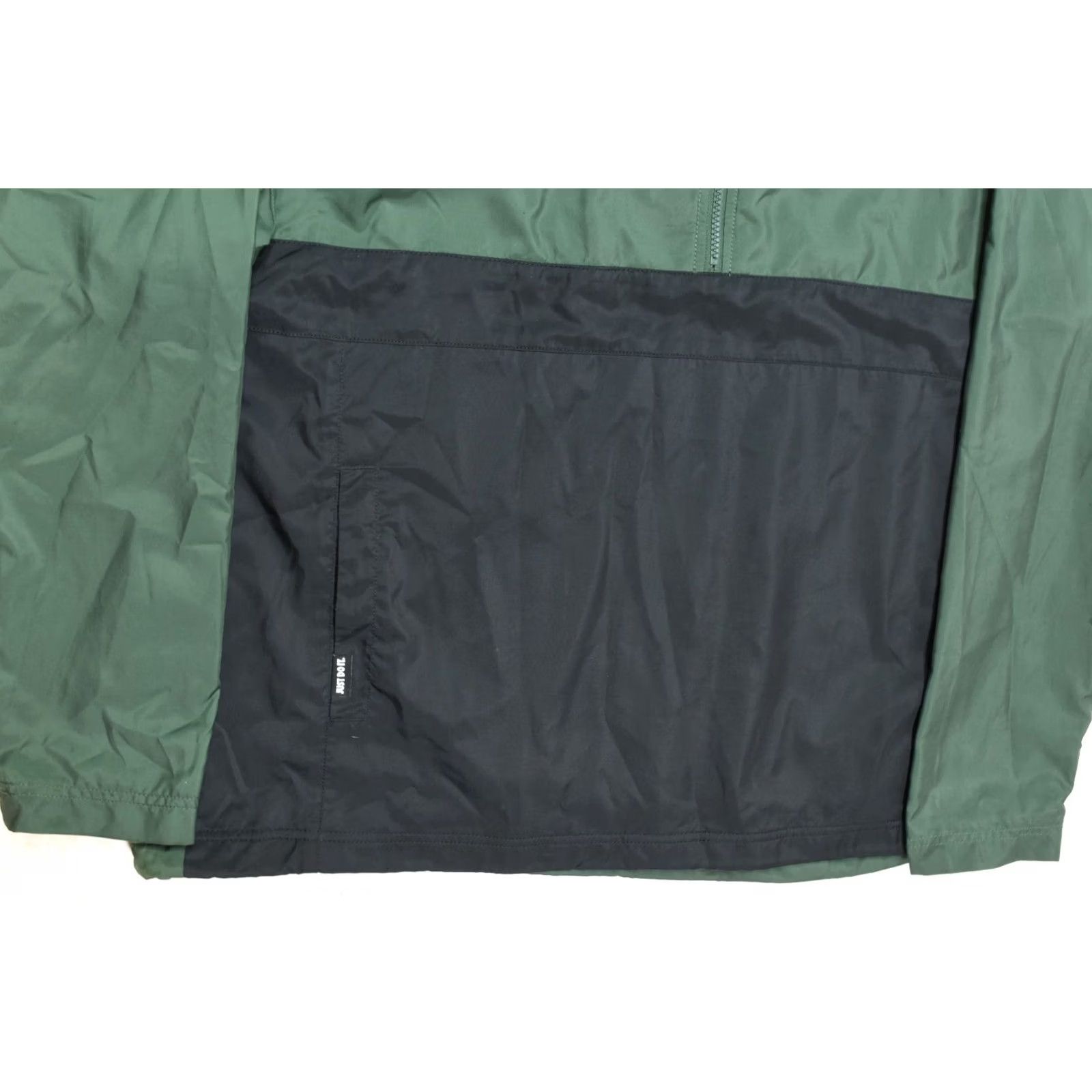 Nike Nike Sportswear Just Do It Windbreaker Jacket Mens XL Green Long Sleeve Pullover Size US XL / EU 56 / 4 - 5 Thumbnail