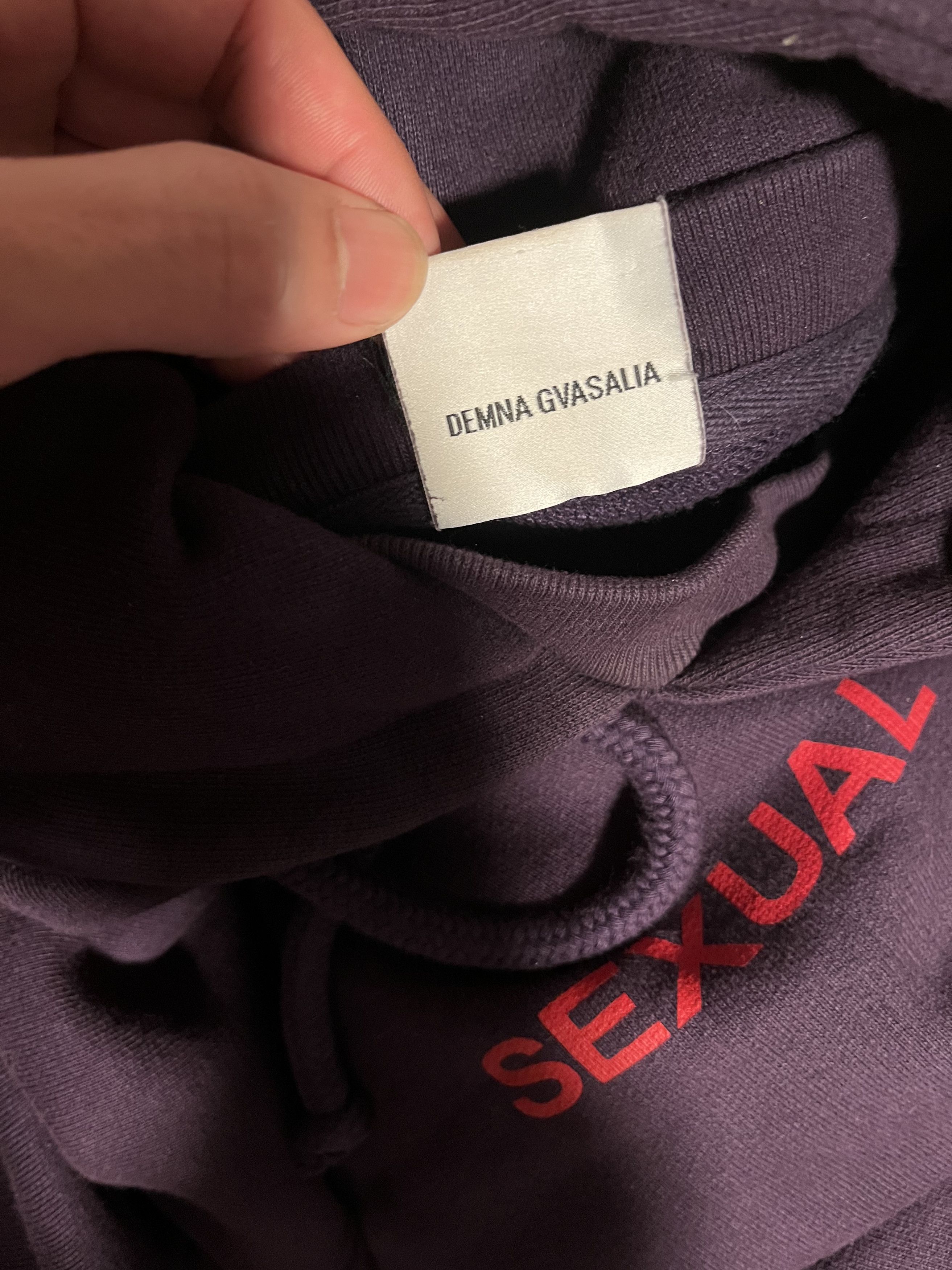 Vetements Vetements Sexual Fantasies Runway 2016 Hoodie Size US M / EU 48-50 / 2 - 10 Thumbnail