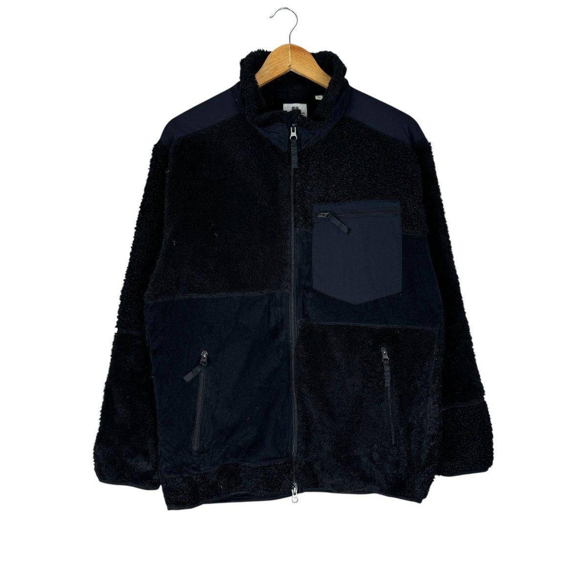 Engineered Garments × Japanese Brand × Uniqlo ☀️EG X UNIQLO FLEECE SHERPA ZIPPER JACKET Size US L / EU 52-54 / 3 - 2 Thumbnail