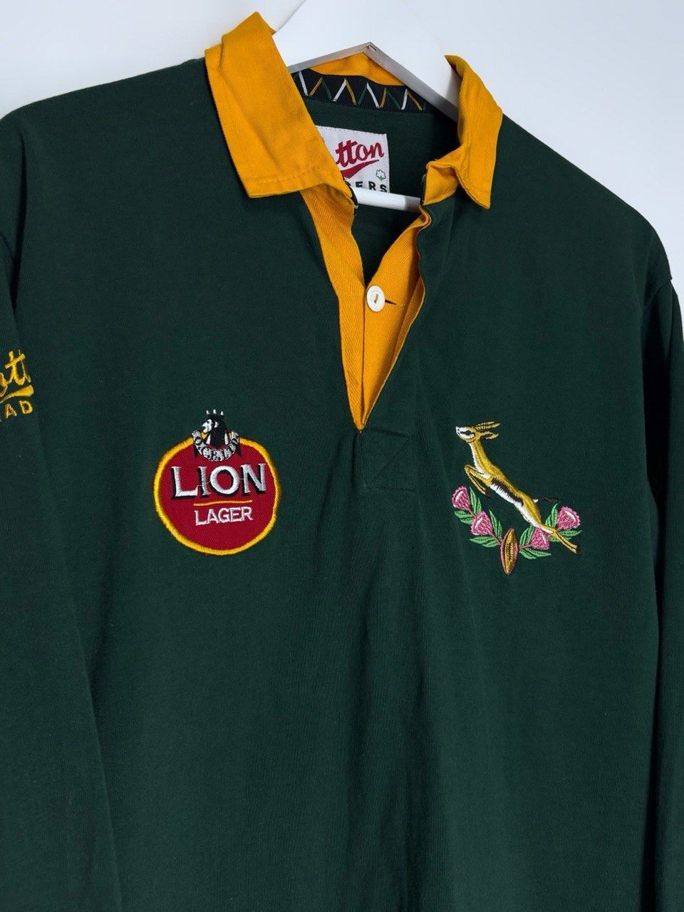 Cotton Traders 1992 Vintage Cotton Traders South Africa Springboks Rugby Size US M / EU 48-50 / 2 - 3 Thumbnail