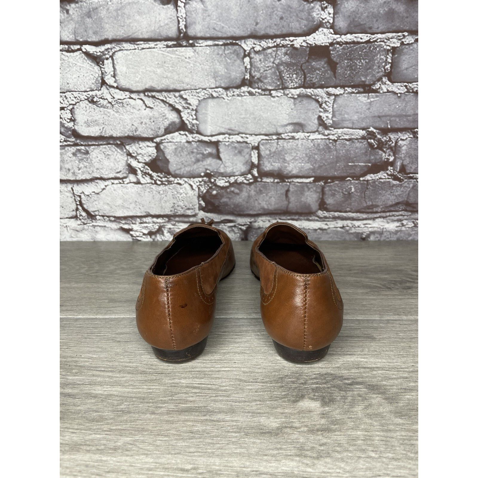 Other Cappagallo Brown Leather Wingtip Tassel Loafer Shoes Women S Size US 6 / IT 36 - 3 Thumbnail