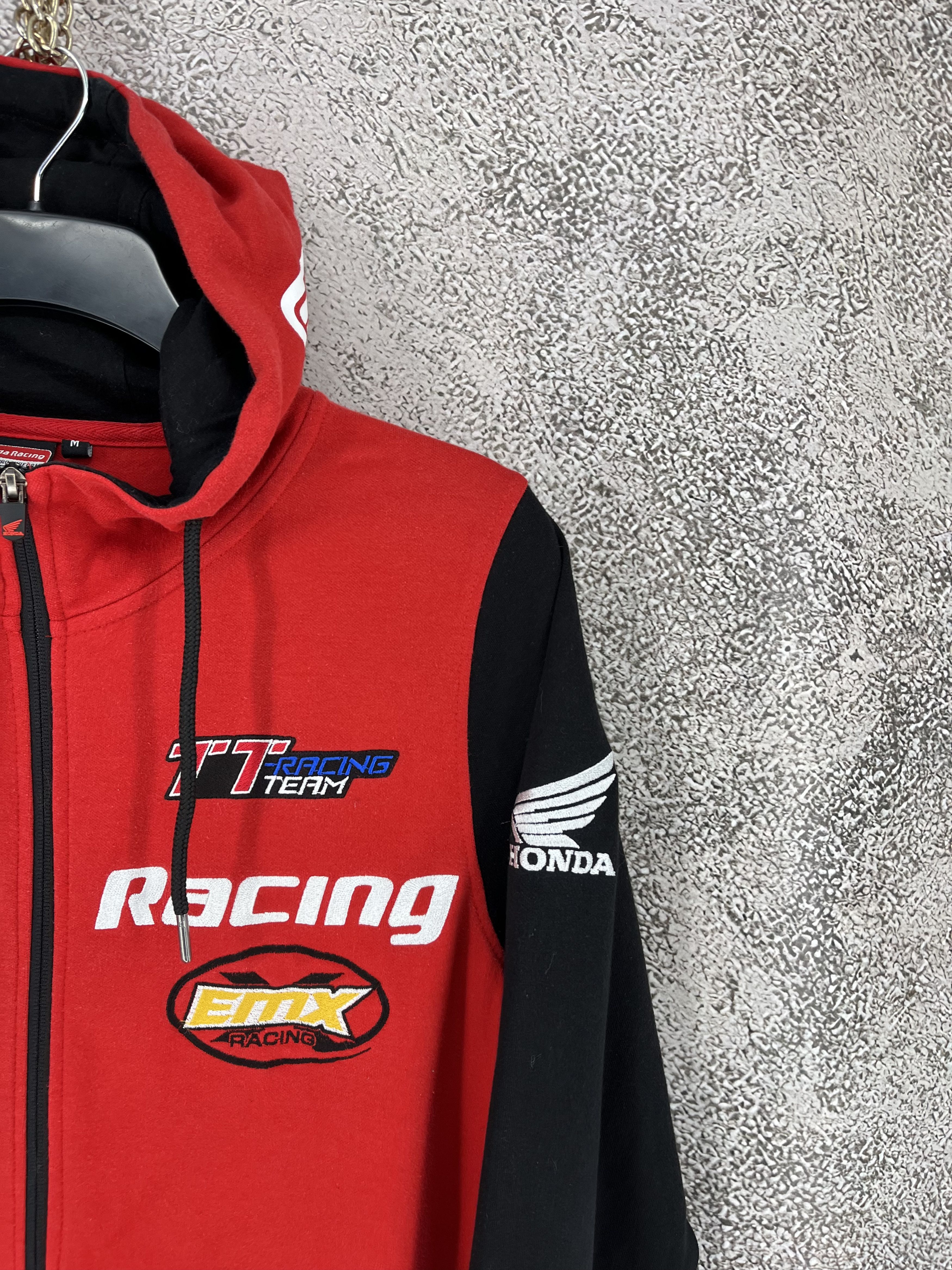 Honda Vintage Y2K Honda Racing 24MX Team Motocross Hoodie Size US M / EU 48-50 / 2 - 4 Thumbnail