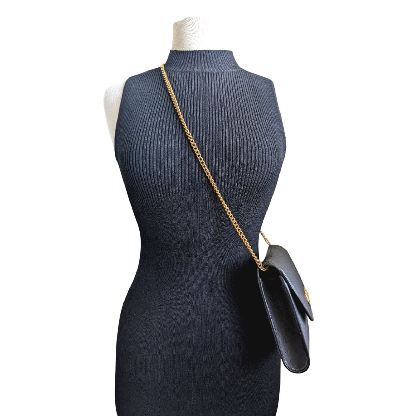 Nina Ricci Nina Ricci Front Flap 90's Vintage Chain Shoulder Bag Size ONE SIZE - 4 Thumbnail