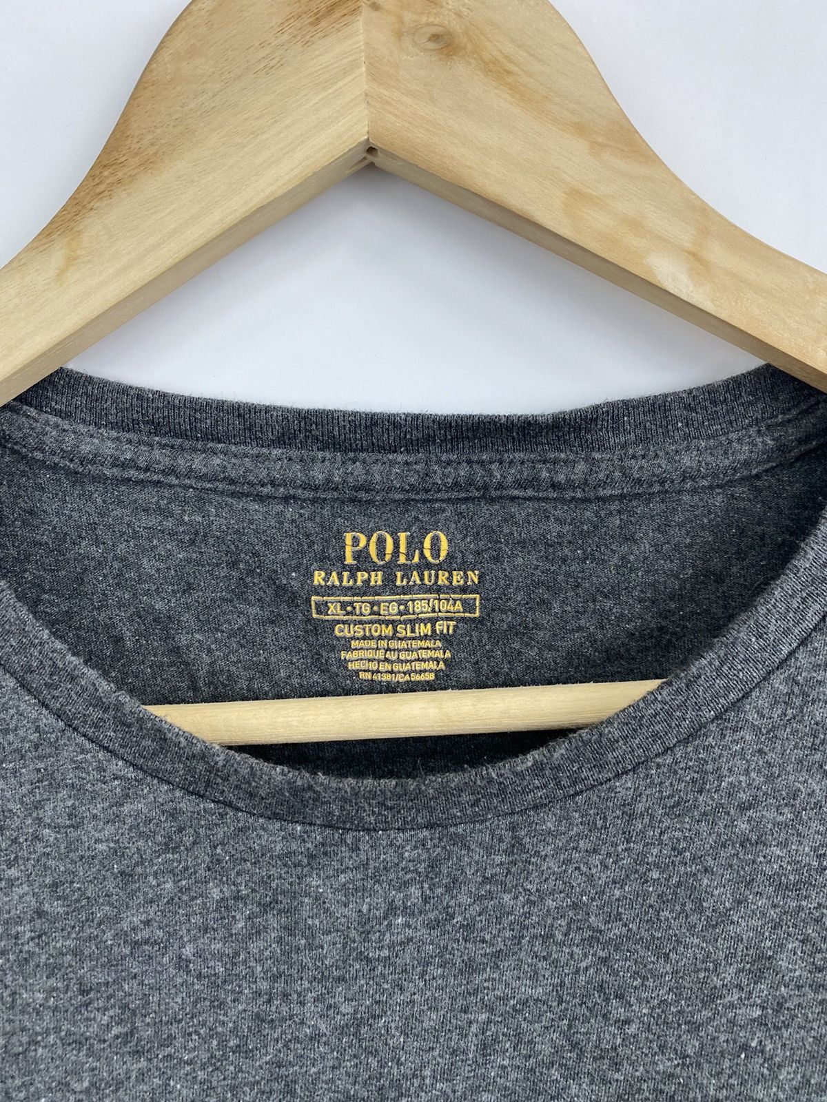 Polo Ralph Lauren 🇺🇸 Vintage Polo Ralph Lauren USA T-Sirt Retro Rare Y2K Size US XL / EU 56 / 4 - 5 Thumbnail