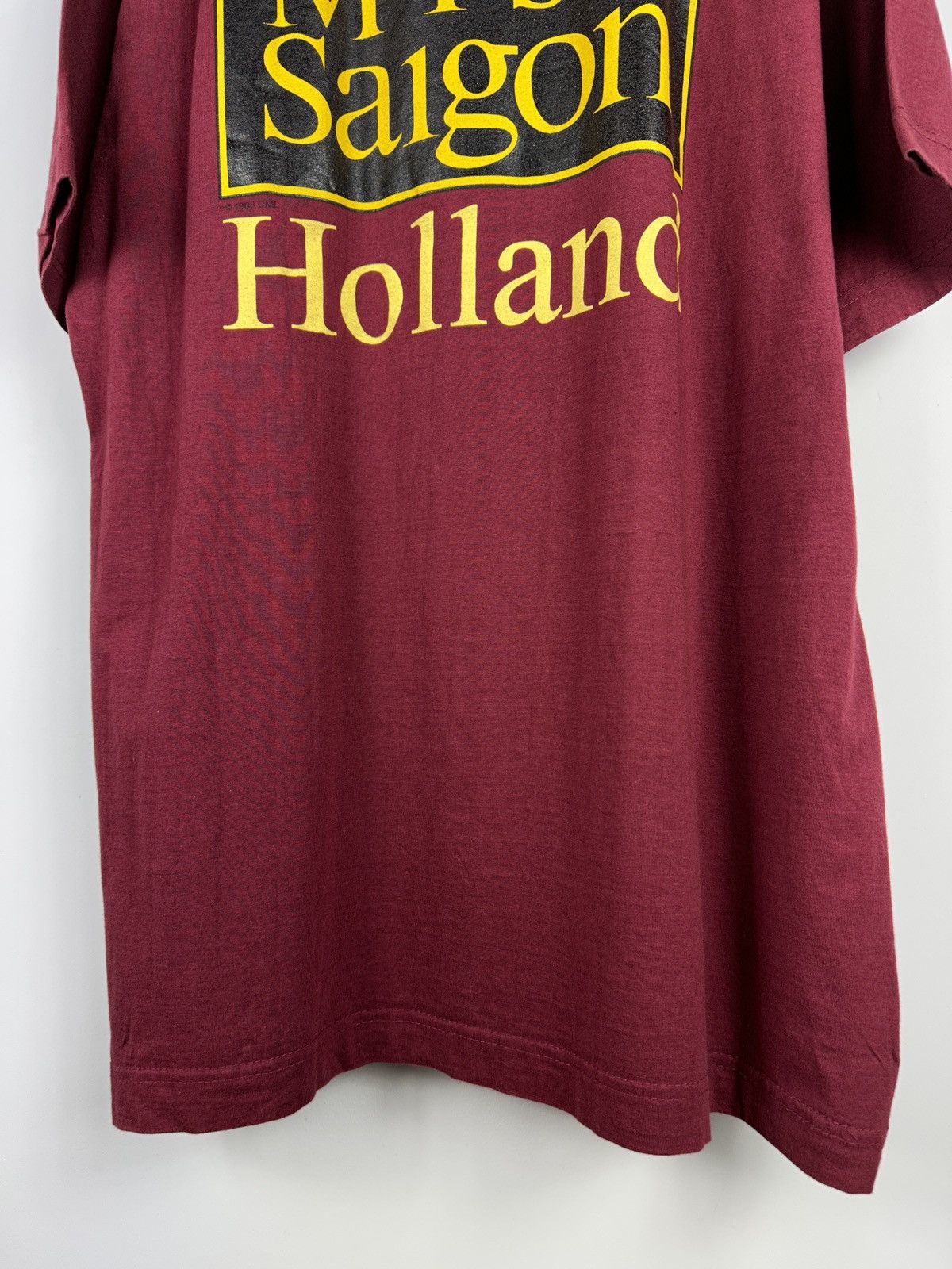 Vintage Vintage 1988 Miss Saigon Graphic Movie T-shirt Size US XL / EU 56 / 4 - 13 Thumbnail