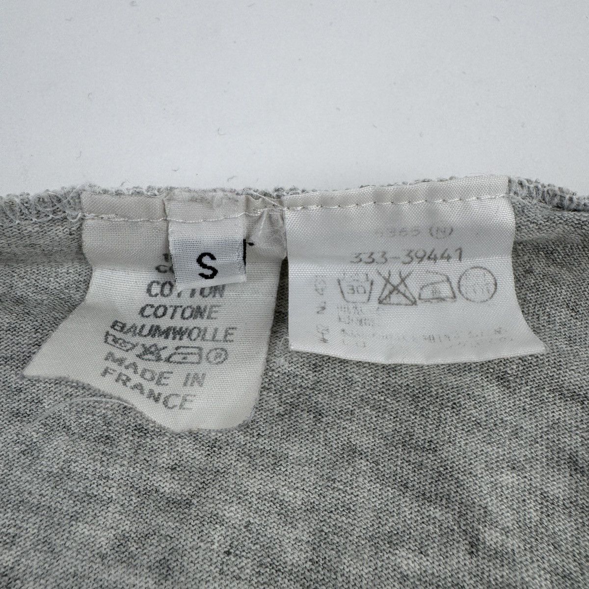 Maison Margiela AW99 Martin Margiela Artisanal Reconstructed Gray Longsleeve Size US S / EU 44-46 / 1 - 5 Thumbnail