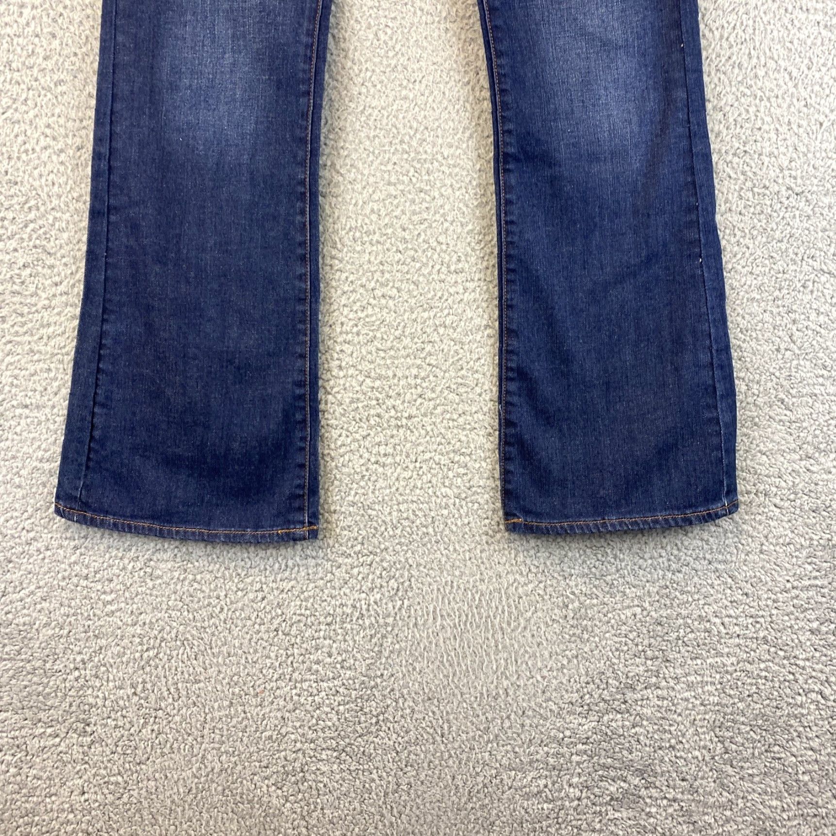 Lucky Brand Lucky Brand Jeans Womens 2/30 Denim Skinny Low Rise Regular Blue 29x30 5-Pocket Belt Loops Distressed Vintage No N/A Size 26" / US 2 / IT 38 - 2 Thumbnail