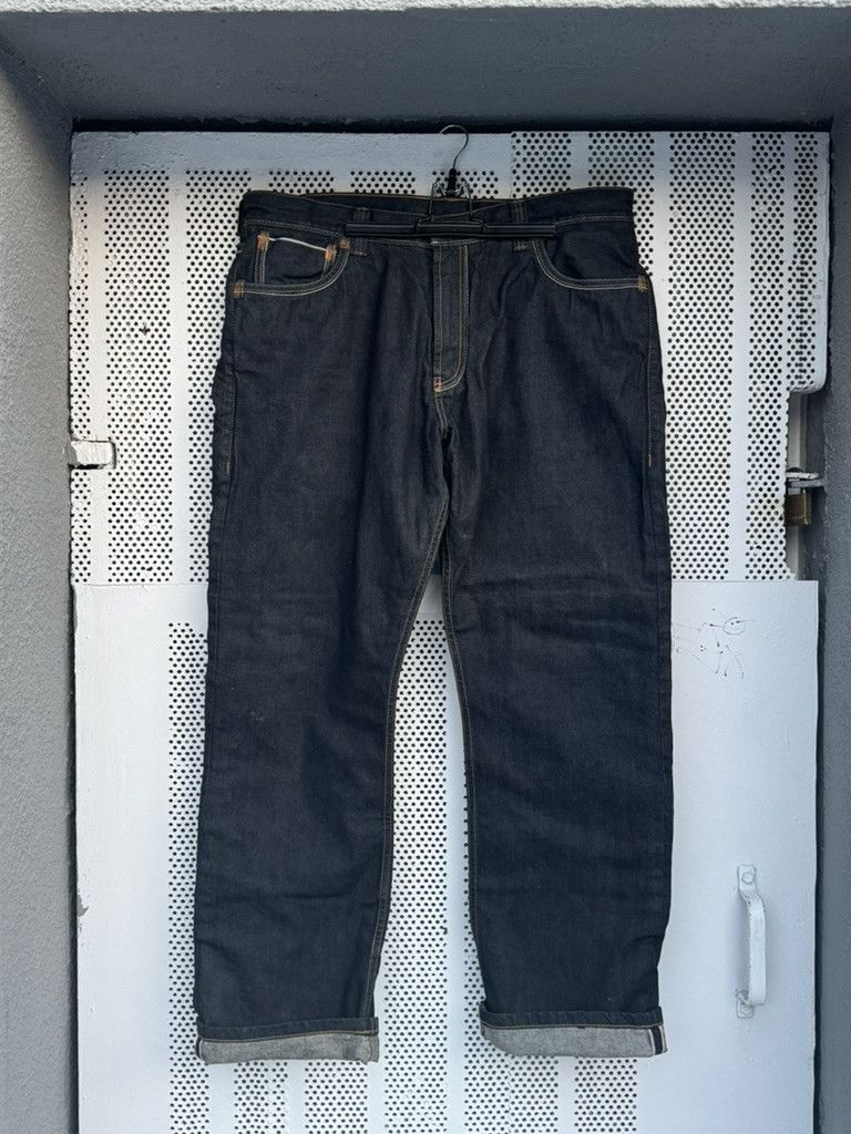 THE ROKKER COMPANY Rokker Raw 38X32 Blue Selvedge Schoeller Dynatec Motorcycle Size US 38 / EU 54 - 1 Thumbnail