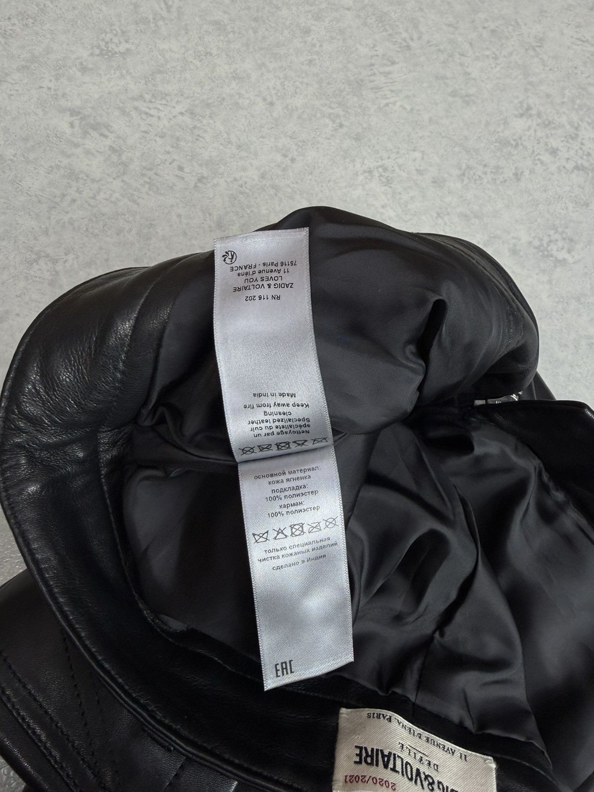 Zadig & Voltaire Zadig & Voltaire Punk Cuir Leather Pants Size 34 Size 24" / US 00 / IT 34 - 11 Thumbnail