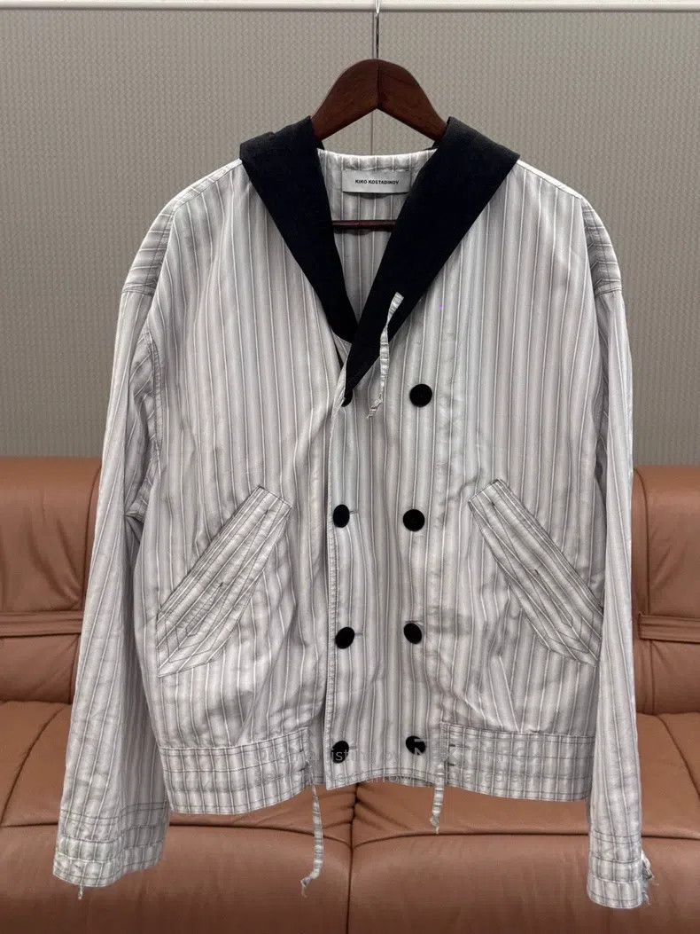 Kiko Kostadinov Kiko Kostadinov aspasia jacket, hat stripe pattern Size US S / EU 44-46 / 1 - 1 Thumbnail