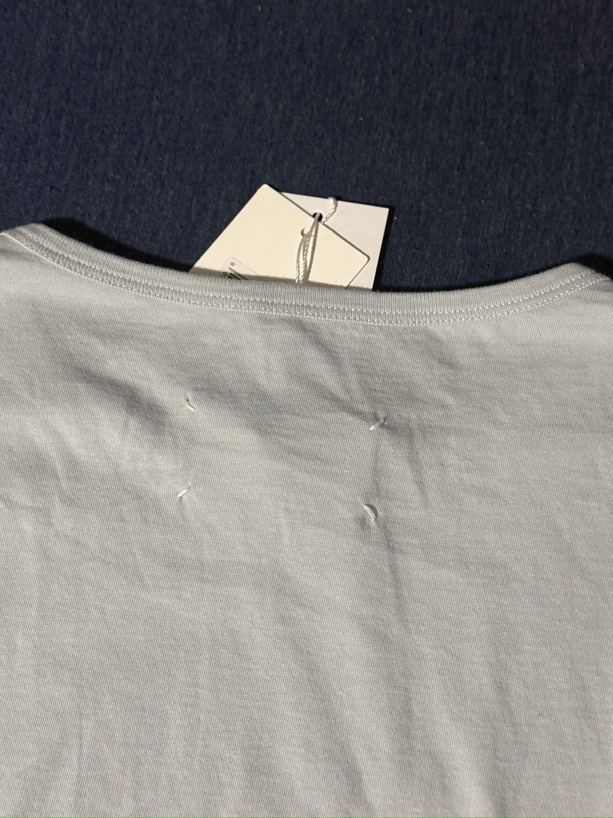 Maison Margiela Maison Margiela Upside Down Cotton Logo T-Shirt Size US L / EU 52-54 / 3 - 6 Thumbnail