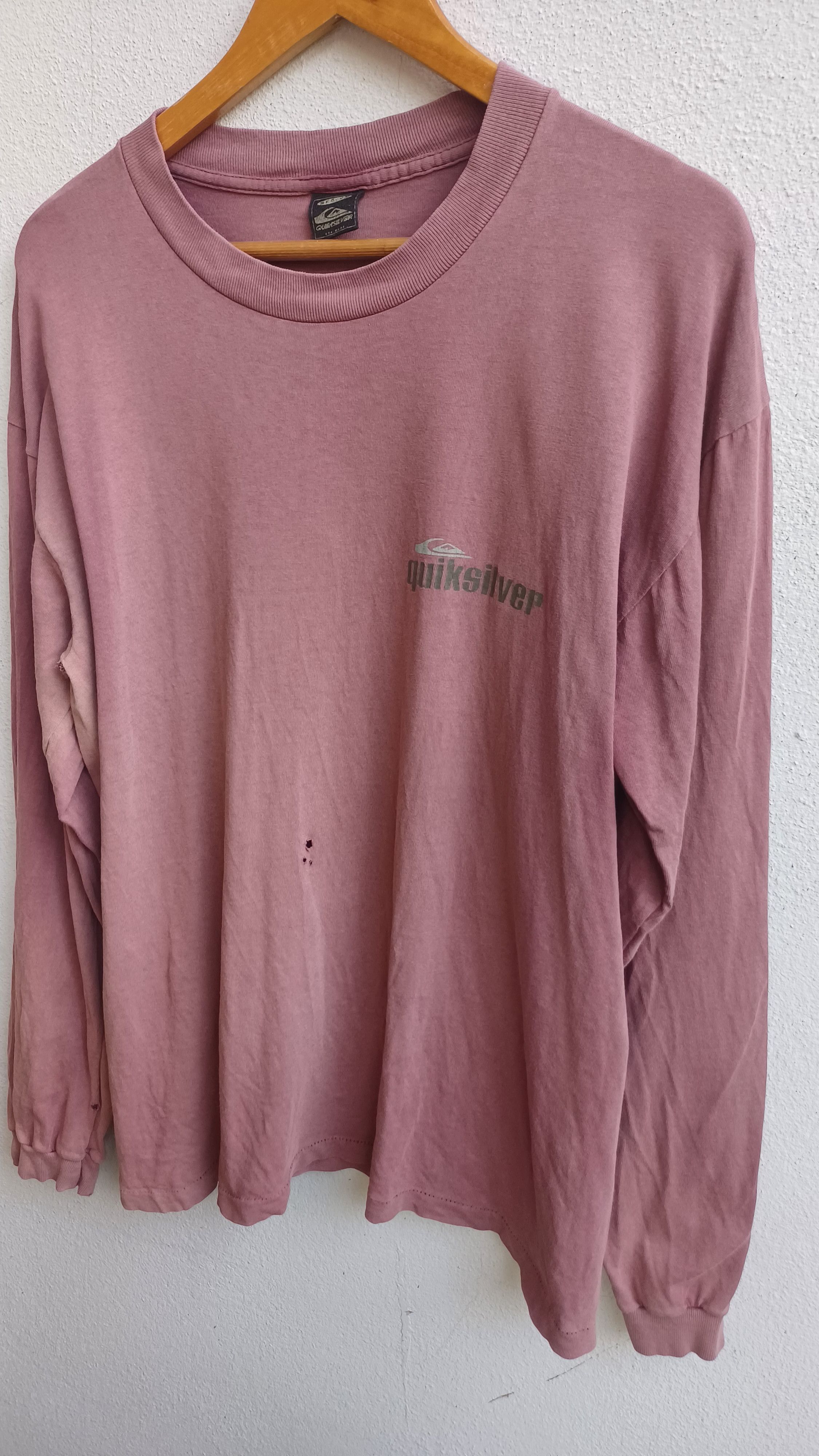 Vintage Vintage 90's Distressed Long Sleeve Tee Size US M / EU 48-50 / 2 - 3 Thumbnail