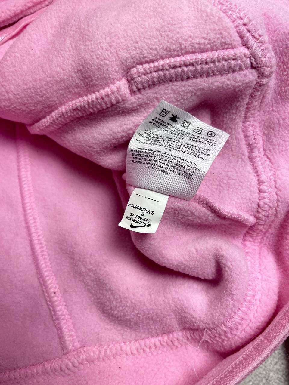 Nike × Vintage Vintage Nike Swoosh Fleece Retro Jacket Y2K S Size S / US 4 / IT 40 - 7 Thumbnail