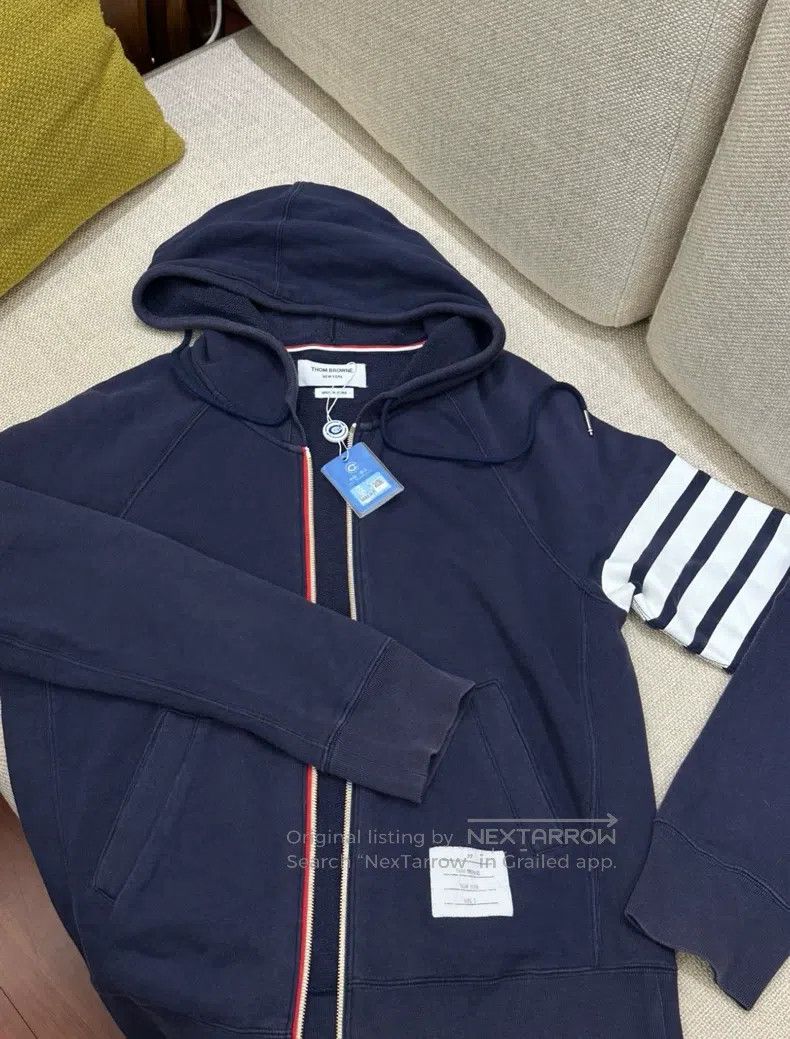 Thom Browne Thom Browne Solid color zippered jacket Size US M / EU 48-50 / 2 - 1 Thumbnail