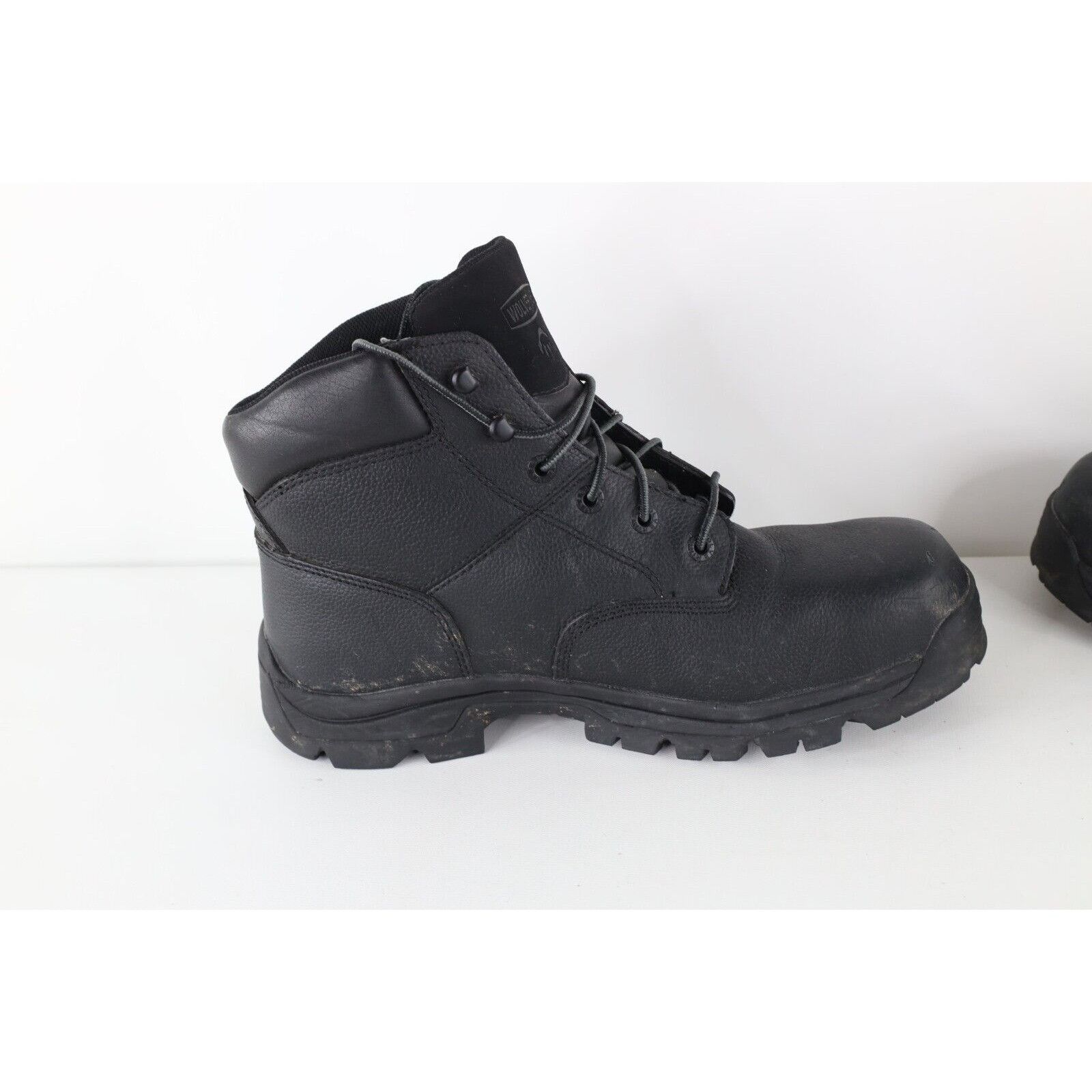 Vintage × Wolverine Vintage Wolverine Boots Steel Toe Leather Waterproof Boots Size US 13 / EU 46 - 7 Thumbnail