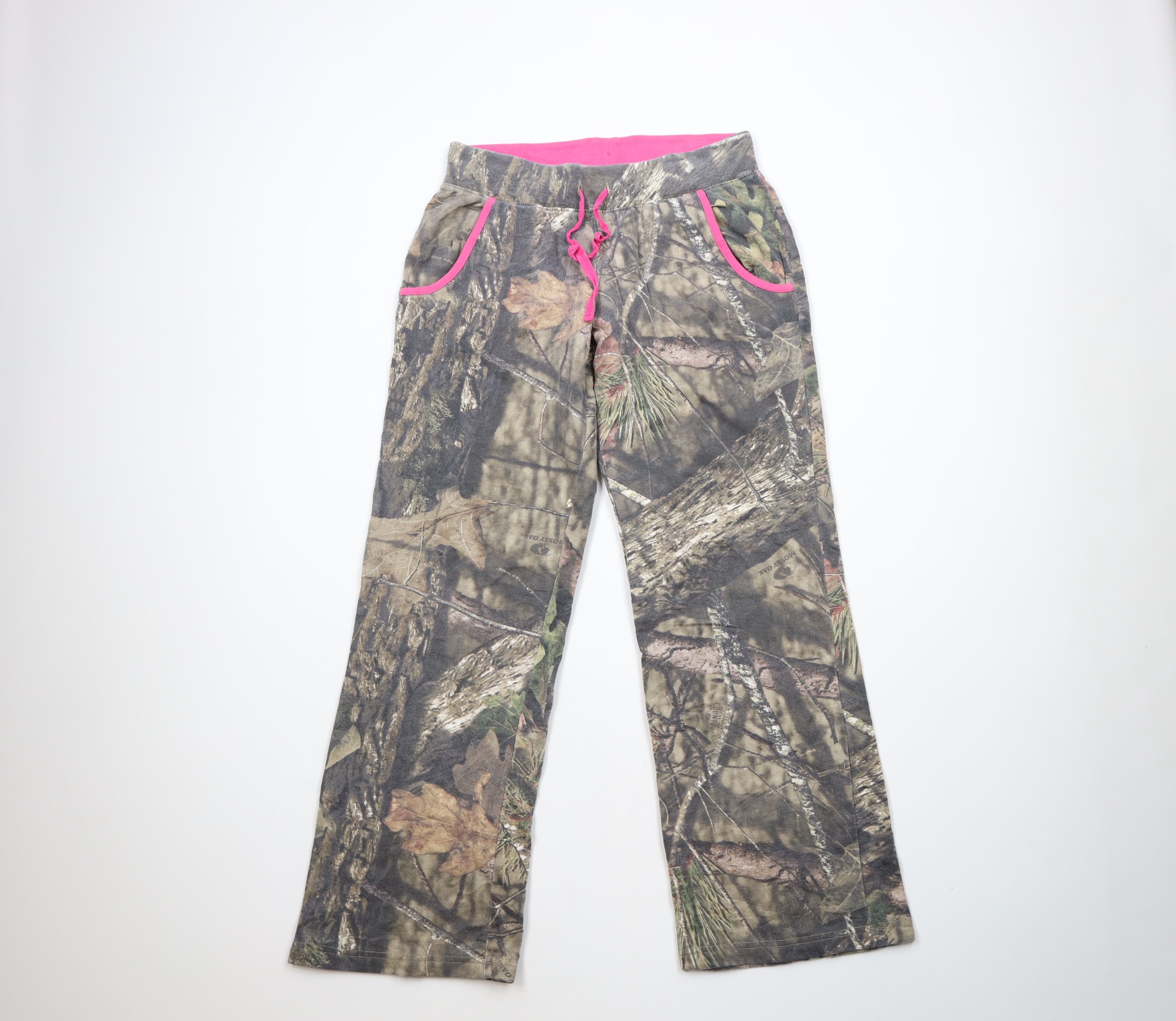 Vintage Vintage Streetwear Oak Camouflage Flared Wide Leg Sweatpants Size 29" - 1 Thumbnail