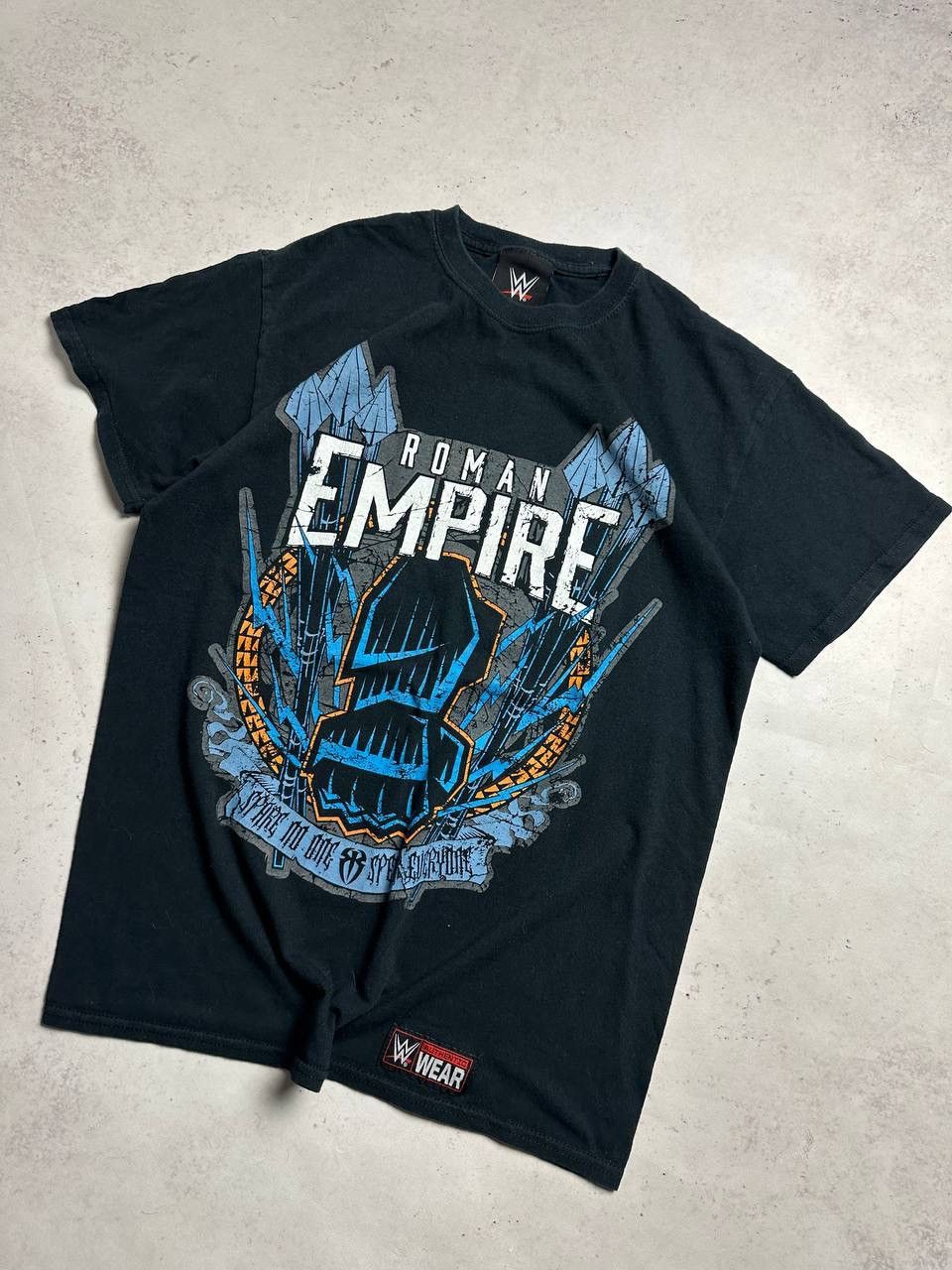 Vintage Vintage WWE Romanian Empire Promo T-shirt Y2K M Size US M / EU 48-50 / 2 - 2 Thumbnail