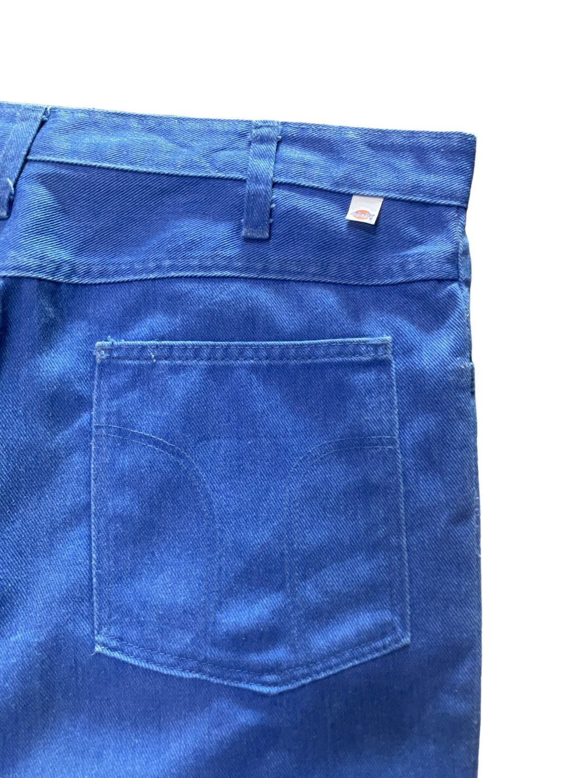 Dickies × Vintage Vintage 70s Dickies sta-prest flared men denim pants talon Size US 34 / EU 50 - 11 Thumbnail