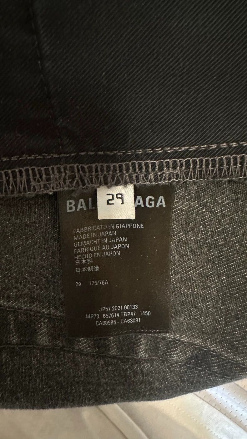 Balenciaga Balenciaga Dark grey jeans Size US 29 - 9 Thumbnail