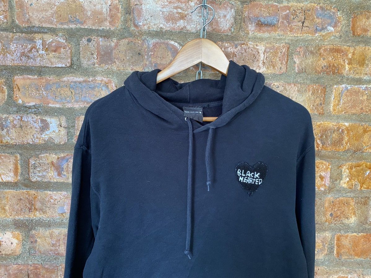 Beams Plus Vtg BEAM Skull Black Humours and Black Heart hoodie Size US M / EU 48-50 / 2 - 5 Thumbnail