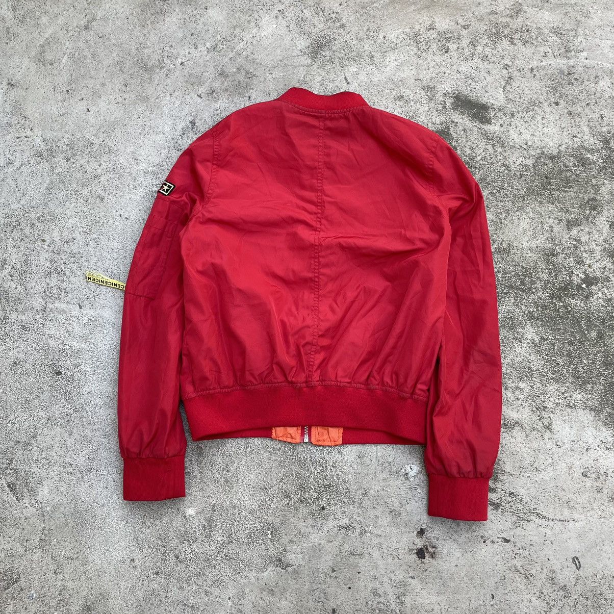 Vintage Vintage Y2K Red Bomber Army Military Patches Streetwear M Size M / US 6-8 / IT 42-44 - 8 Thumbnail