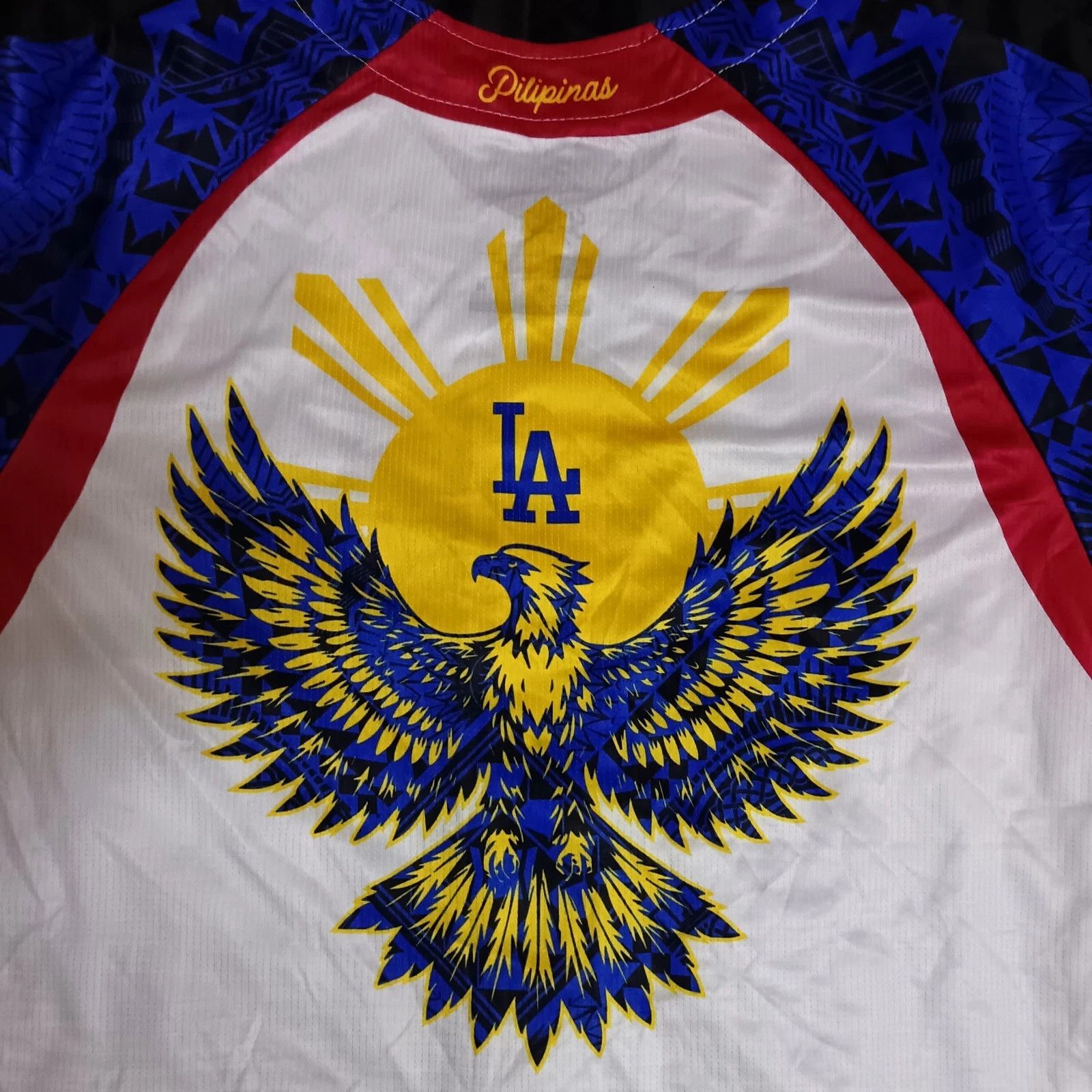 MLB LA Dodgers Filipino Heritage Night Pilipinas Baseball Jersey Size US M / EU 48-50 / 2 - 8 Thumbnail
