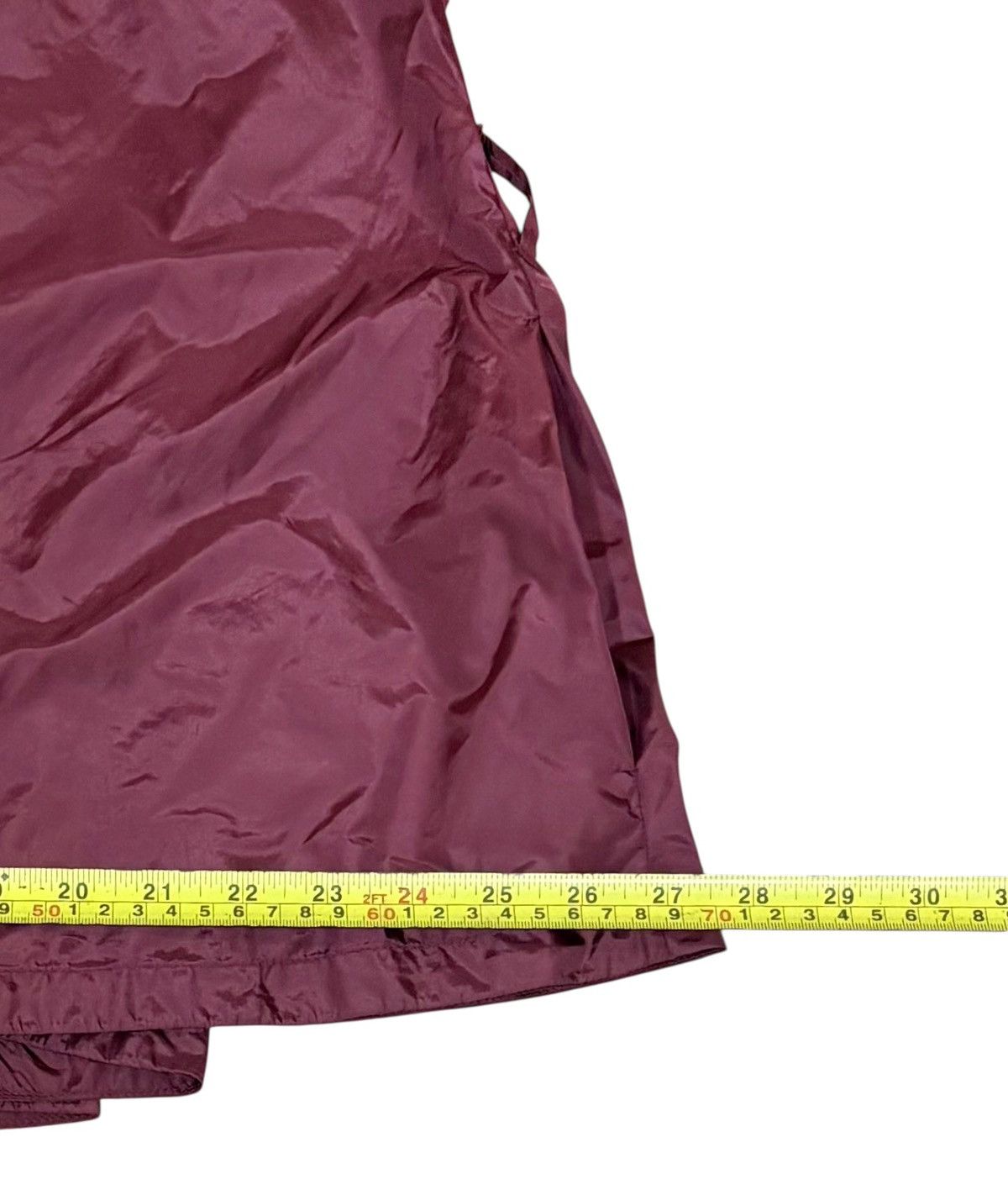 Prada Prada Burgundy Nylon Hoodie Jacket Size S / US 4 / IT 40 - 14 Thumbnail