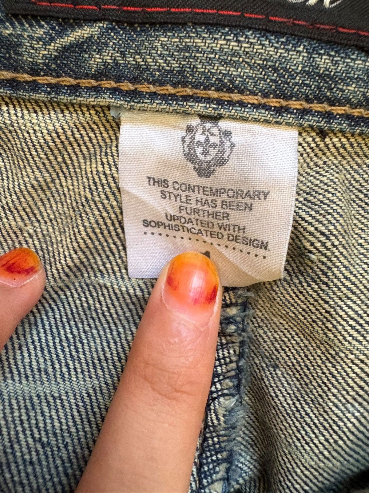 Japanese Brand × Le Grande Bleu (L.G.B.) Vintage Japanese Rusty Mud Wash Spiral Leg Distressed Jeans Size US 32 / EU 48 - 10 Thumbnail